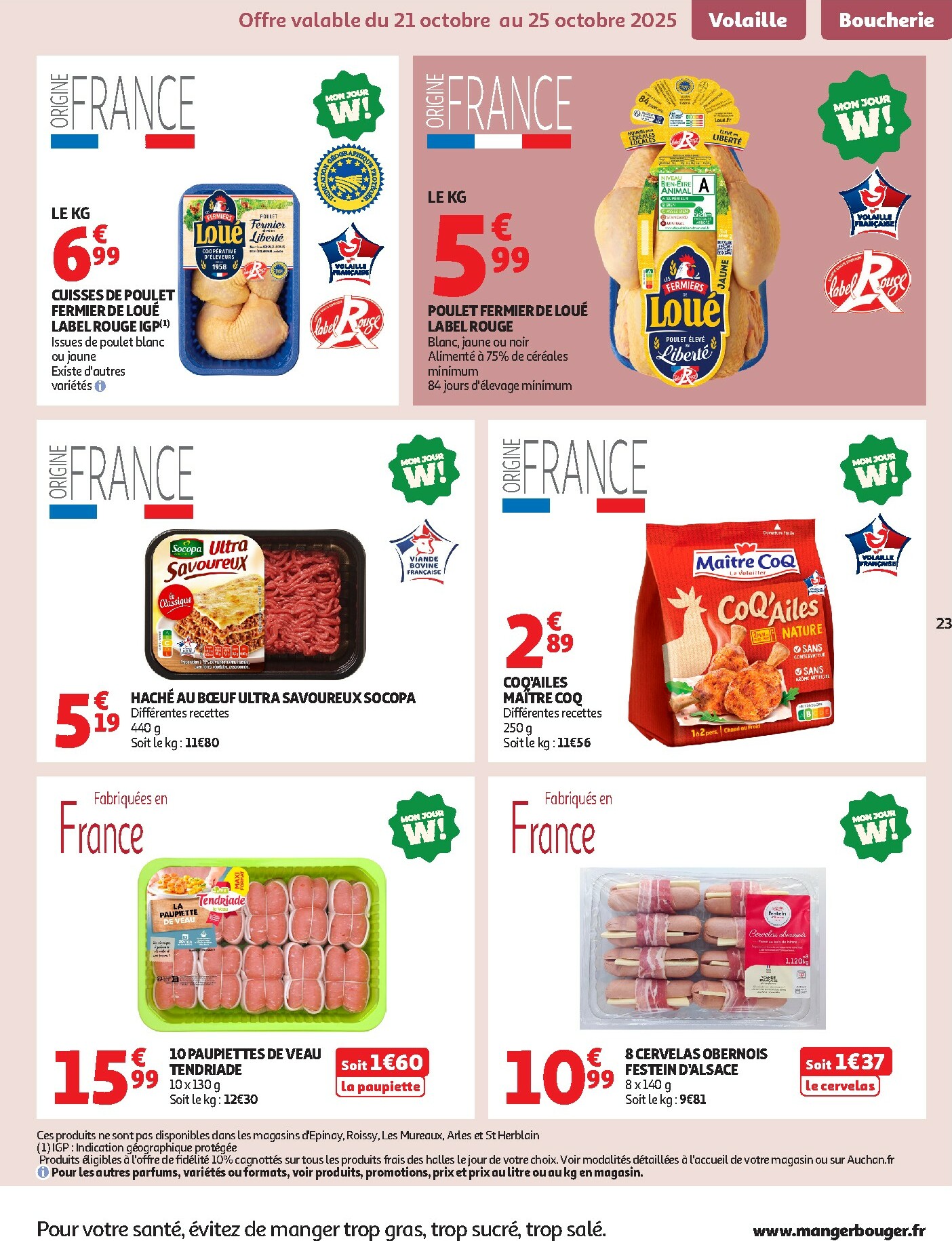 auchan - Catalogue Auchan - Bien au chaud : une couette à ce prix, c'est le rêve valable du 21/10 au 02/11 - page: 24