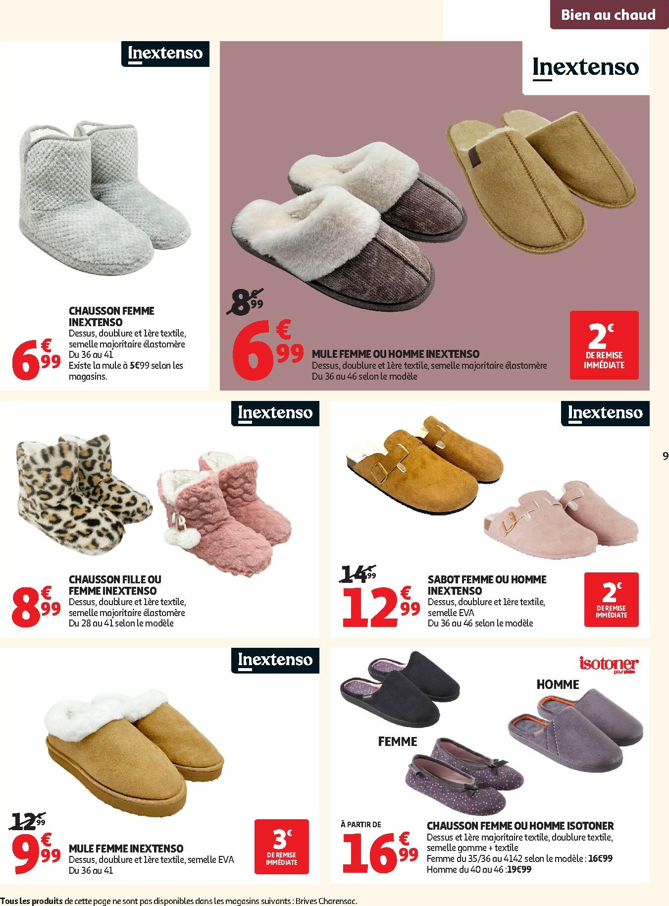 auchan - Catalogue Auchan - Bien au chaud : une couette à ce prix, c'est le rêve valable du 21/10 au 02/11 - page: 9