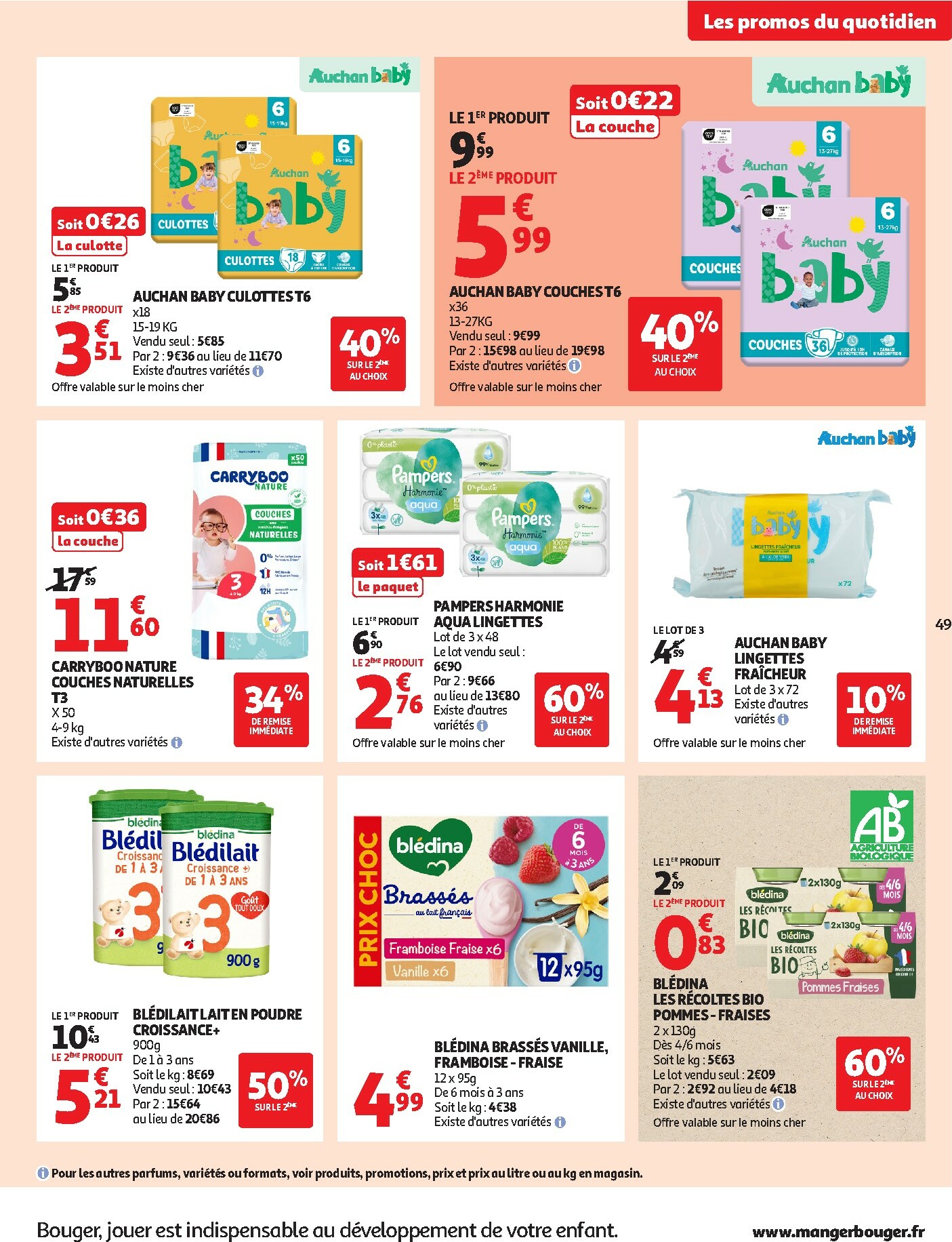 auchan - Catalogue Auchan - Bien au chaud : une couette à ce prix, c'est le rêve valable du 21/10 au 02/11 - page: 50