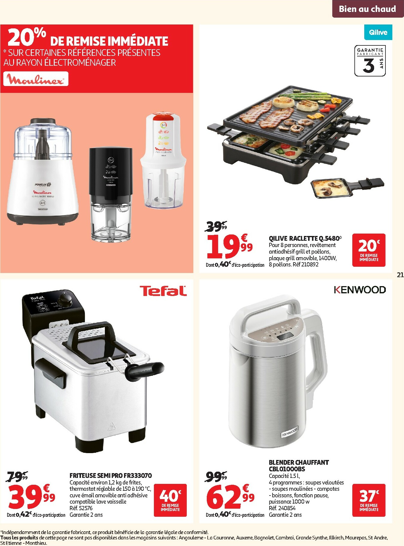 auchan - Catalogue Auchan - Bien au chaud : une couette à ce prix, c'est le rêve valable du 21/10 au 02/11 - page: 22