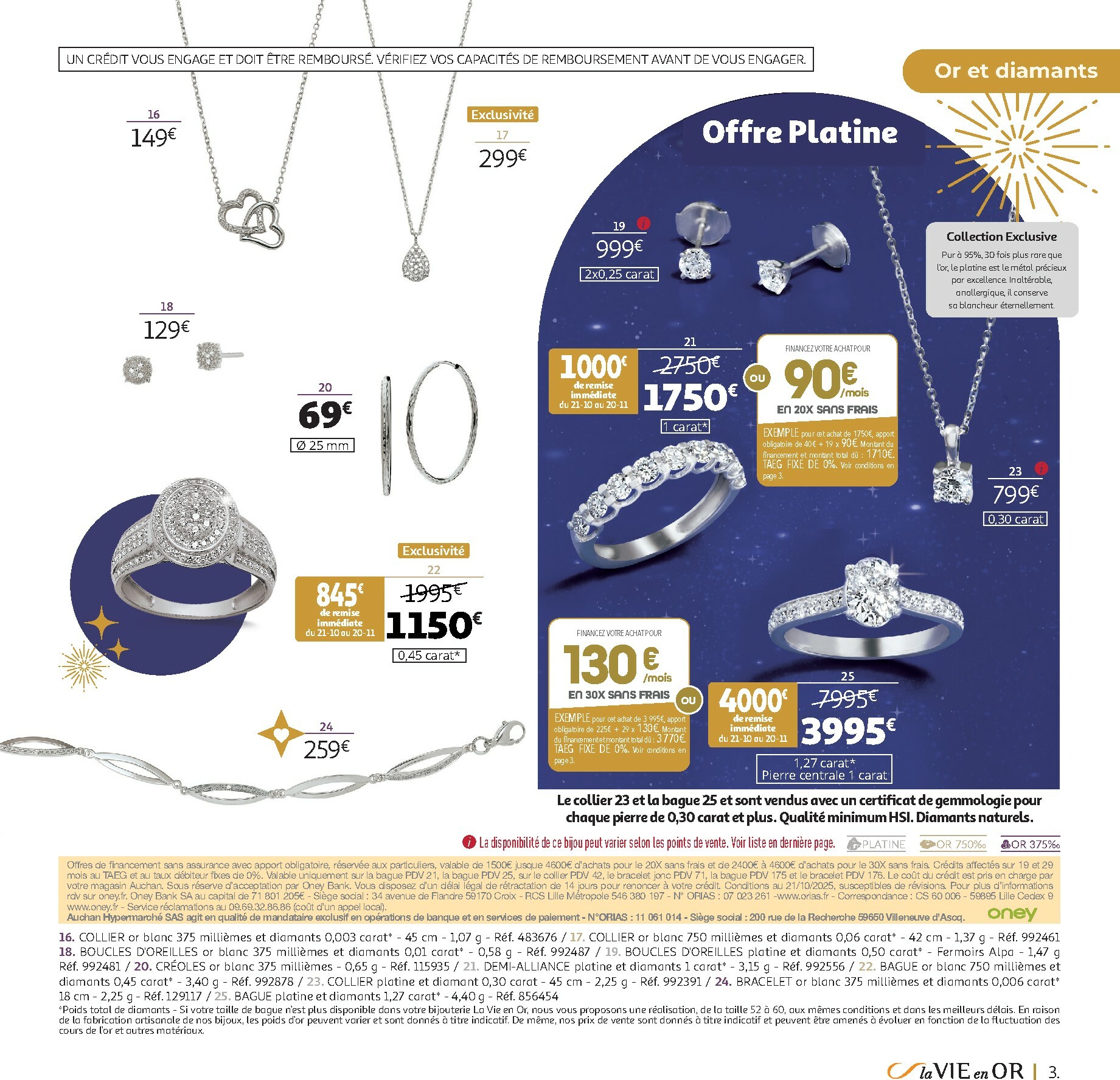 auchan - Catalogue Auchan - Bon Noël et bonnes affaires valable du 21/10 au 31/12 - page: 3