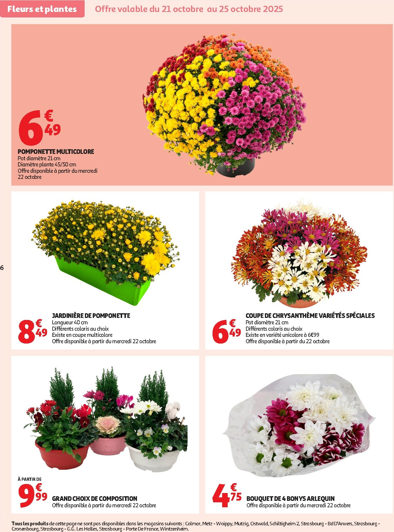 auchan - Catalogue Auchan Supermarché - Le frais, le bon moins cher valable du 21/10 au 02/11 - page: 6