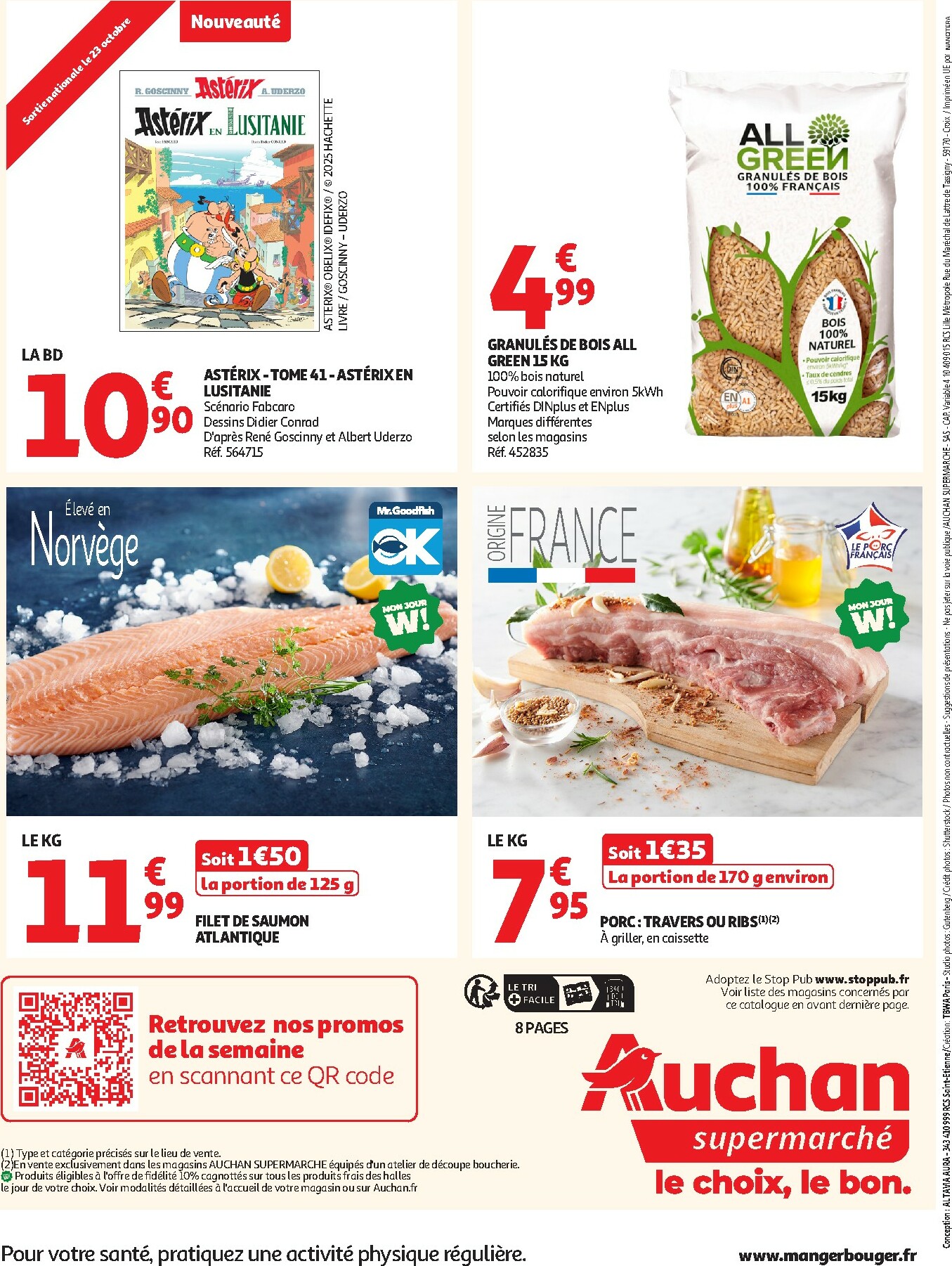 auchan - Catalogue Auchan Supermarché - Le frais, le bon moins cher valable du 21/10 au 02/11 - page: 8