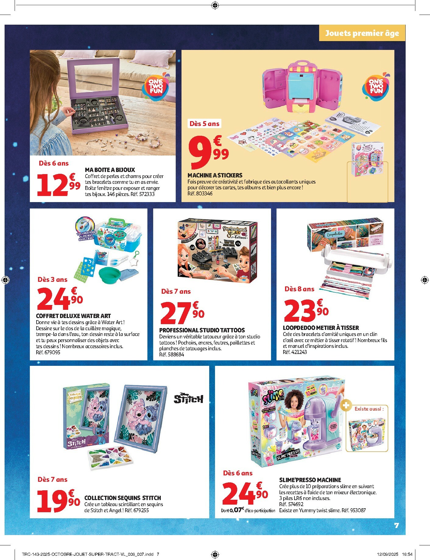 auchan - Catalogue Auchan Supermarché - La fabuleuse mission de Noël dans votre super valable du 28/10 au 07/12 - page: 7