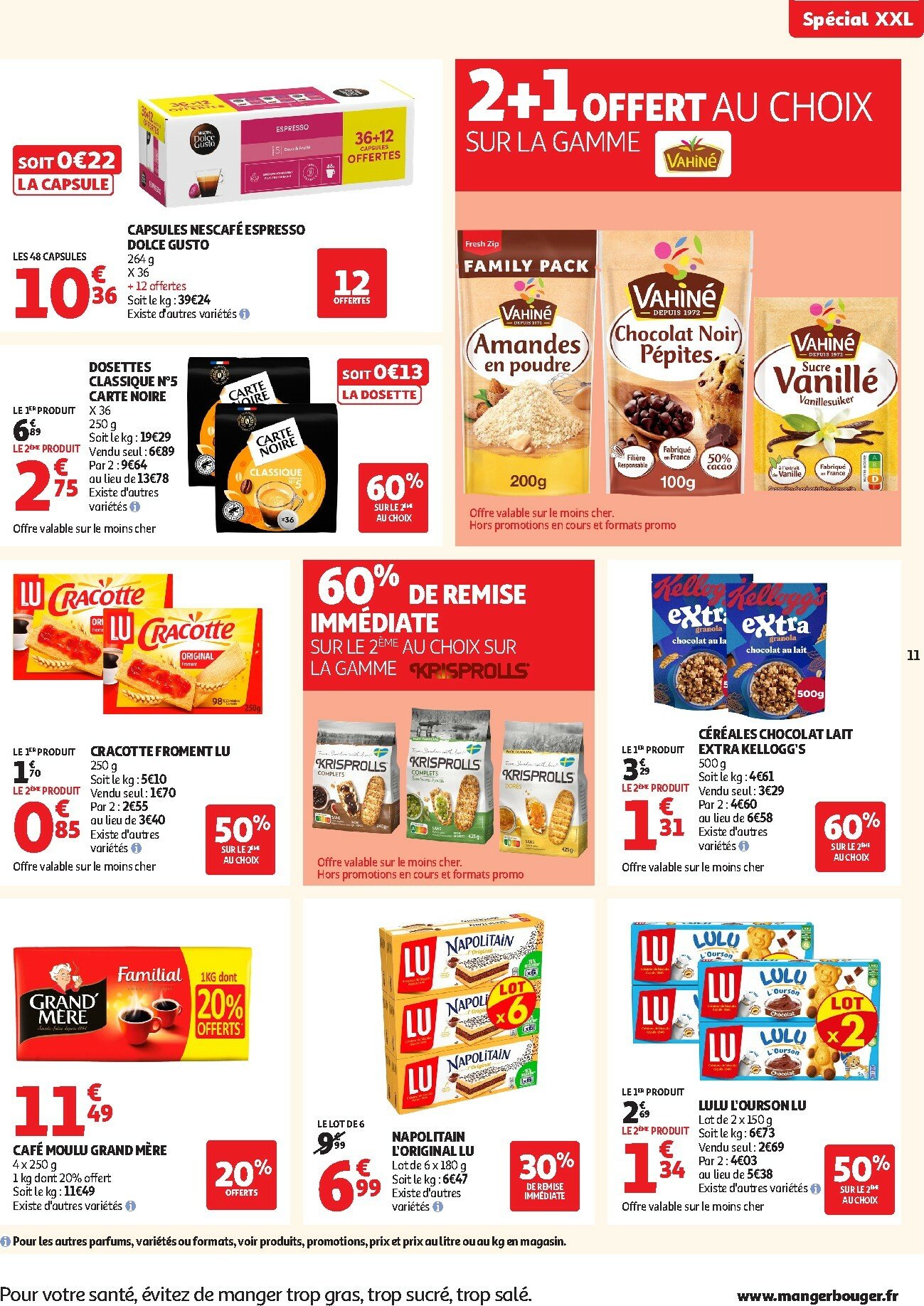 auchan - Catalogue Auchan Supermarché - C'est parti pour les 25 JOURS AUCHAN dans votre super valable du 28/10 au 08/11 - page: 11