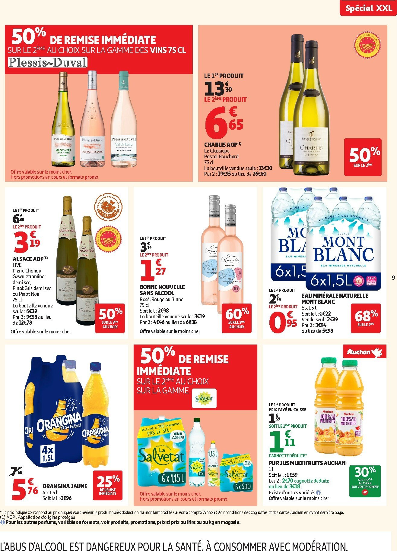 auchan - Catalogue Auchan Supermarché - C'est parti pour les 25 JOURS AUCHAN dans votre super valable du 28/10 au 08/11 - page: 9