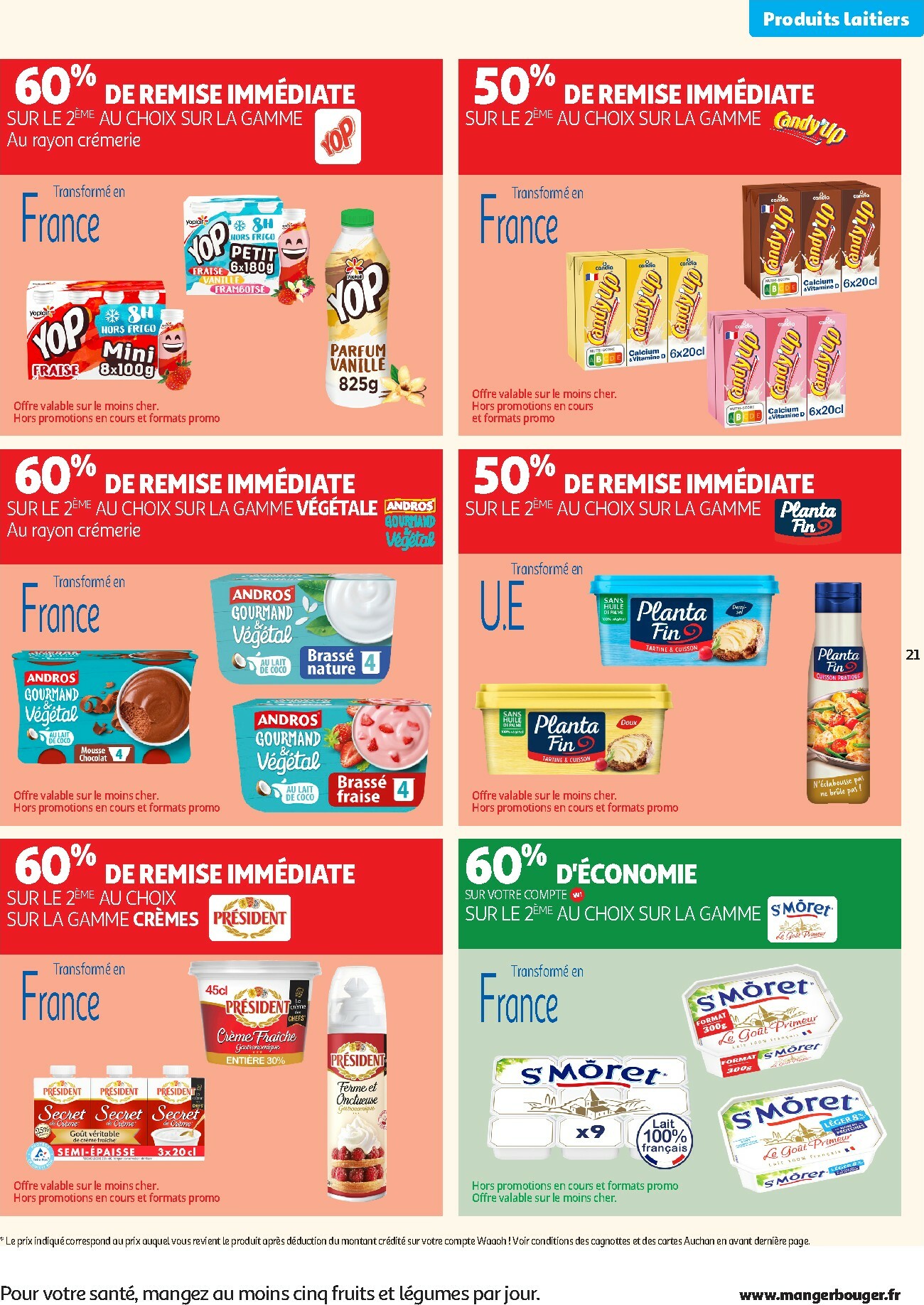 auchan - Catalogue Auchan Supermarché - C'est parti pour les 25 JOURS AUCHAN dans votre super valable du 28/10 au 08/11 - page: 21