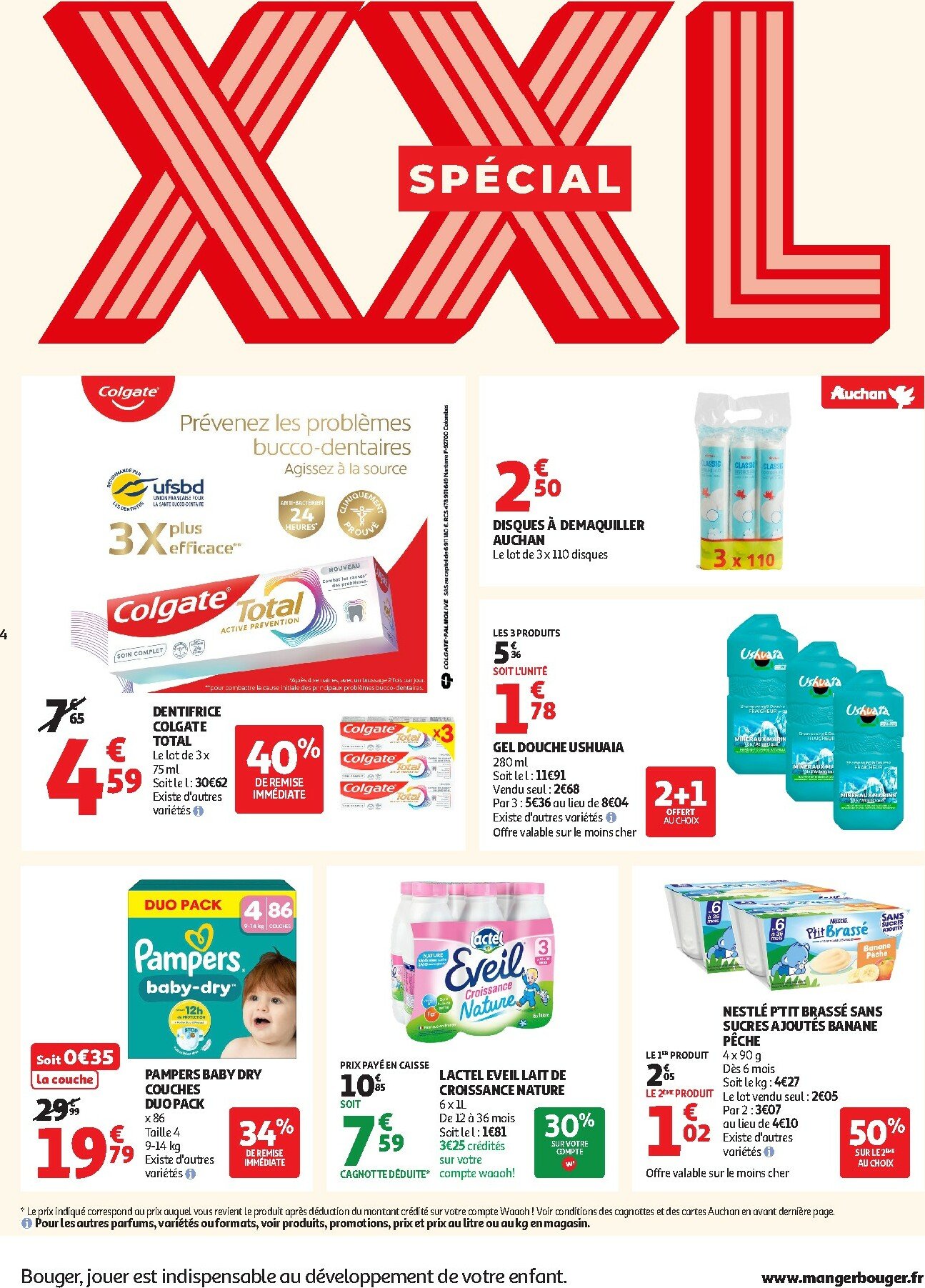 auchan - Catalogue Auchan Supermarché - C'est parti pour les 25 JOURS AUCHAN dans votre super valable du 28/10 au 08/11 - page: 4