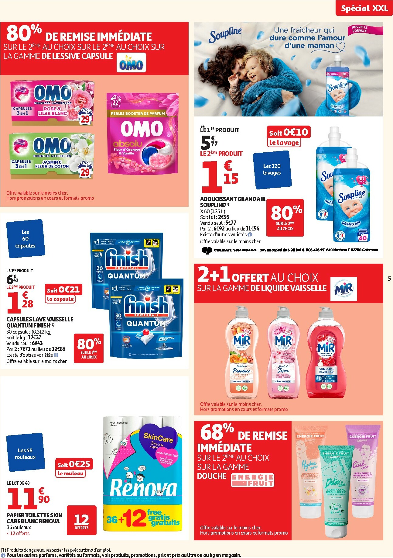 auchan - Catalogue Auchan Supermarché - C'est parti pour les 25 JOURS AUCHAN dans votre super valable du 28/10 au 08/11 - page: 5