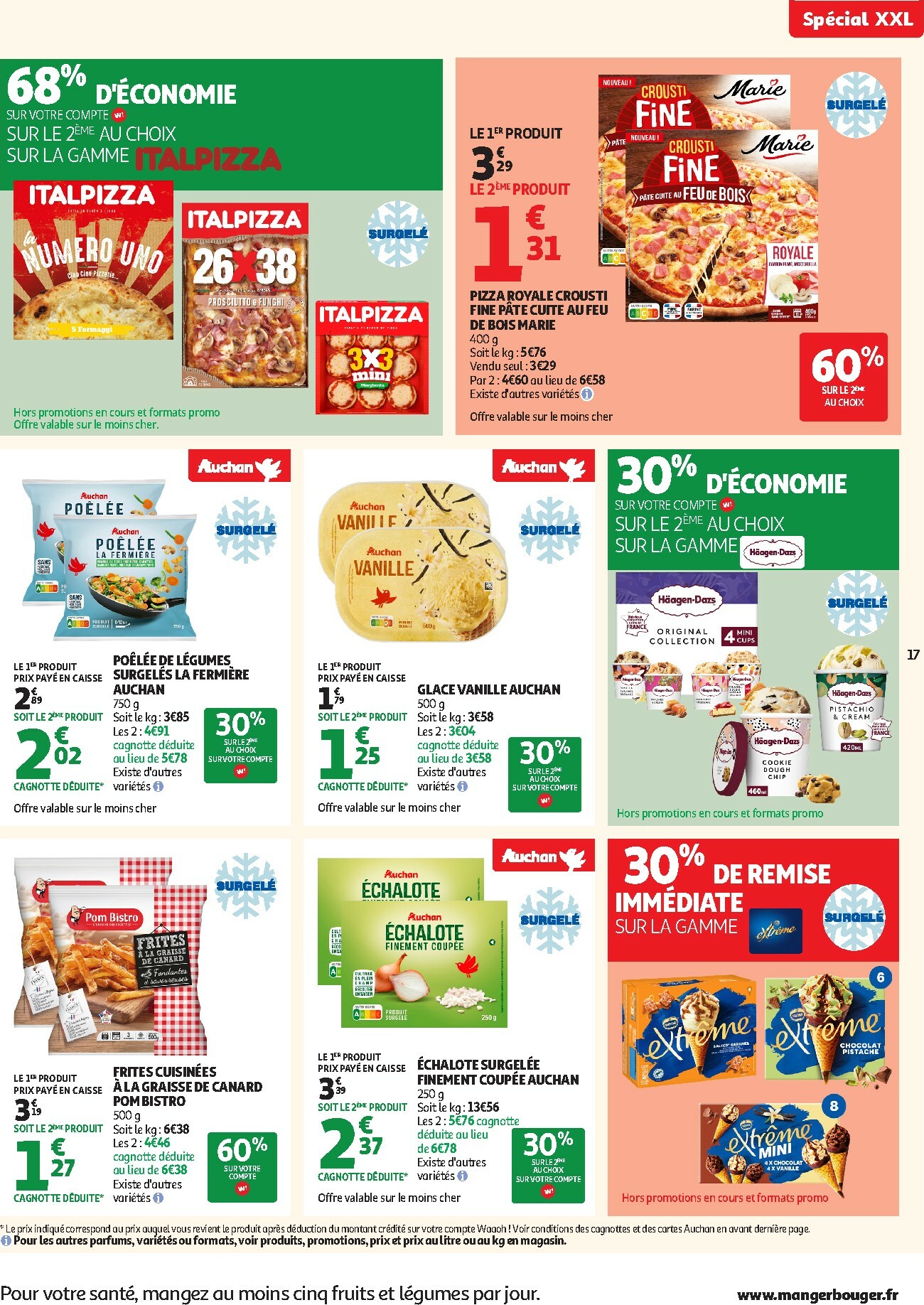 auchan - Catalogue Auchan Supermarché - C'est parti pour les 25 JOURS AUCHAN dans votre super valable du 28/10 au 08/11 - page: 17