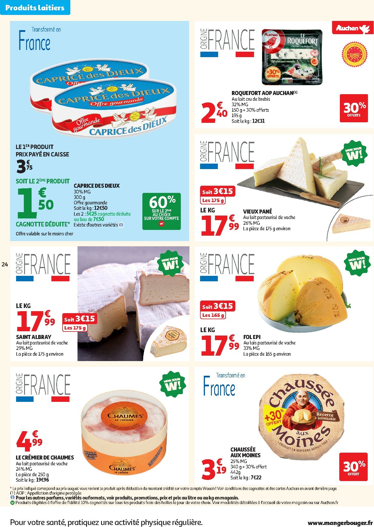 auchan - Catalogue Auchan Supermarché - C'est parti pour les 25 JOURS AUCHAN dans votre super valable du 28/10 au 08/11 - page: 24