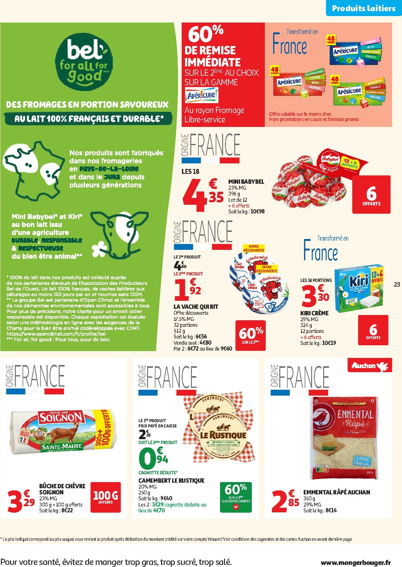 auchan - Catalogue Auchan Supermarché - C'est parti pour les 25 JOURS AUCHAN dans votre super valable du 28/10 au 08/11 - page: 23