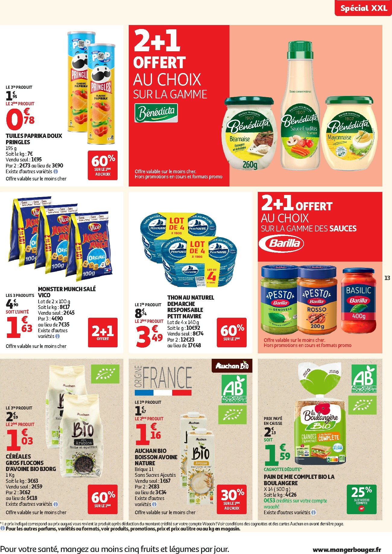 auchan - Catalogue Auchan Supermarché - C'est parti pour les 25 JOURS AUCHAN dans votre super valable du 28/10 au 08/11 - page: 13