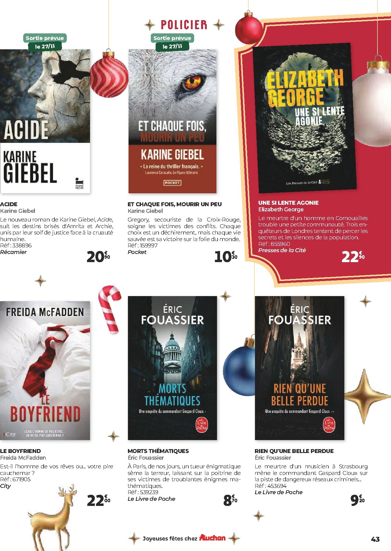 auchan - Catalogue Auchan - Un Noël d'histoires et d'émotions valable du 05/11 au 24/12 - page: 43
