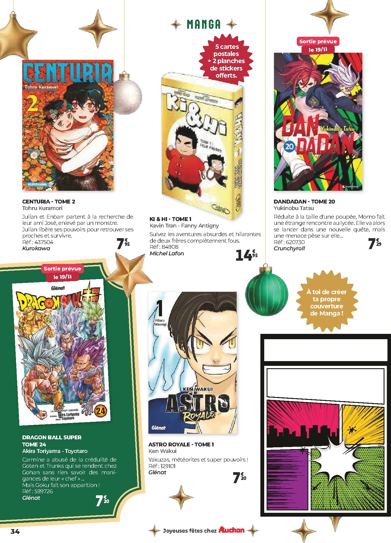 auchan - Catalogue Auchan - Un Noël d'histoires et d'émotions valable du 05/11 au 24/12 - page: 34