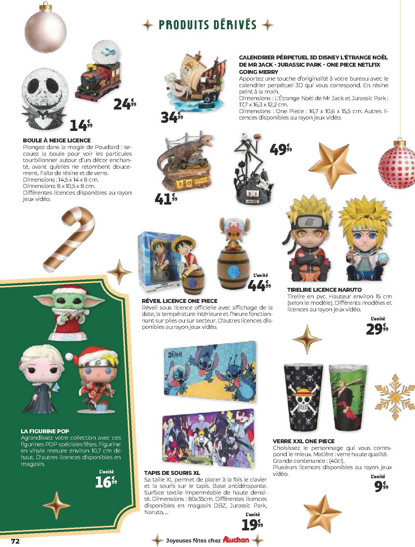 auchan - Catalogue Auchan - Un Noël d'histoires et d'émotions valable du 05/11 au 24/12 - page: 72