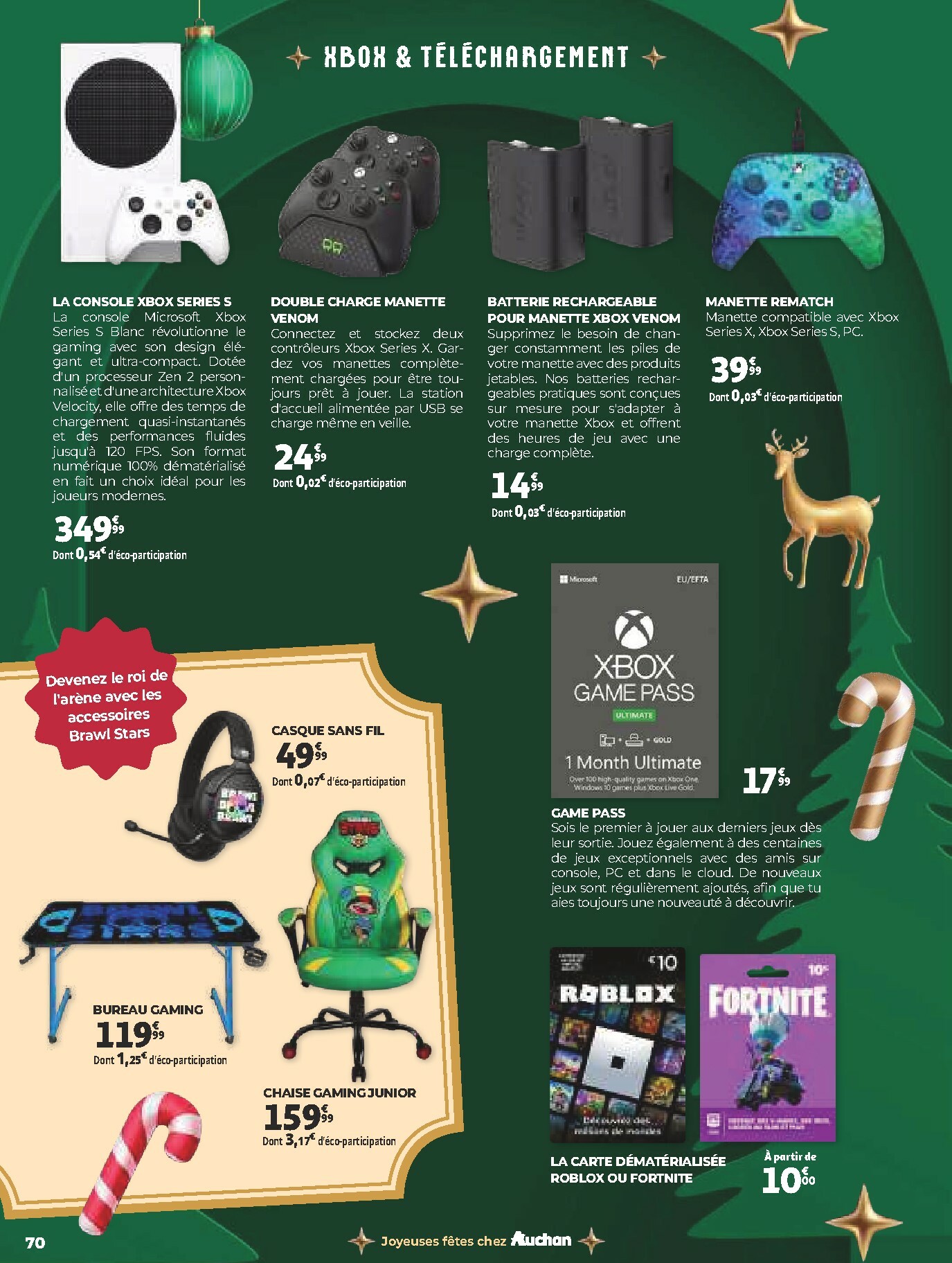 auchan - Catalogue Auchan - Un Noël d'histoires et d'émotions valable du 05/11 au 24/12 - page: 70