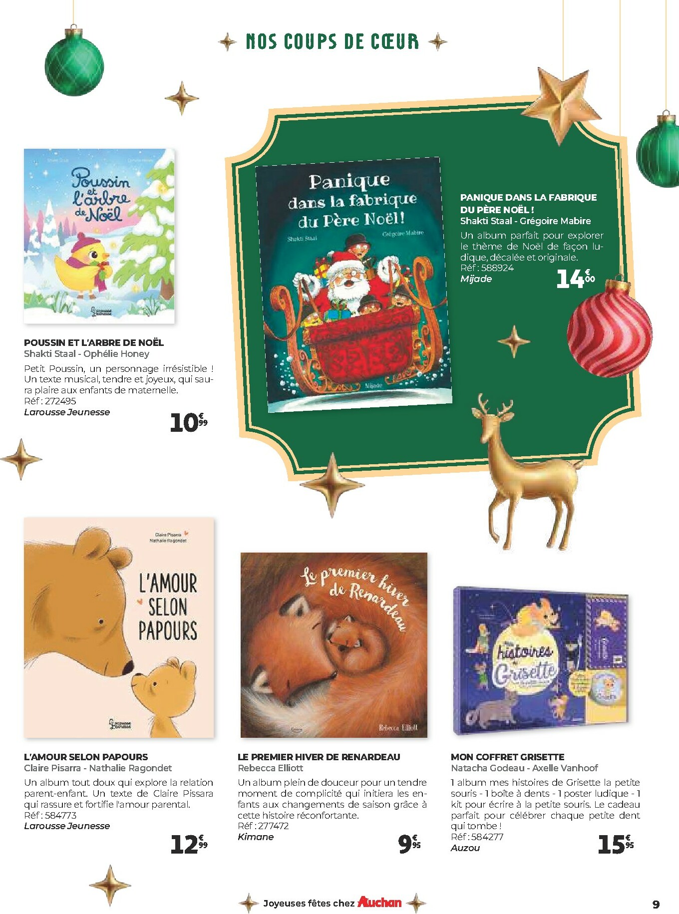 auchan - Catalogue Auchan - Un Noël d'histoires et d'émotions valable du 05/11 au 24/12 - page: 9
