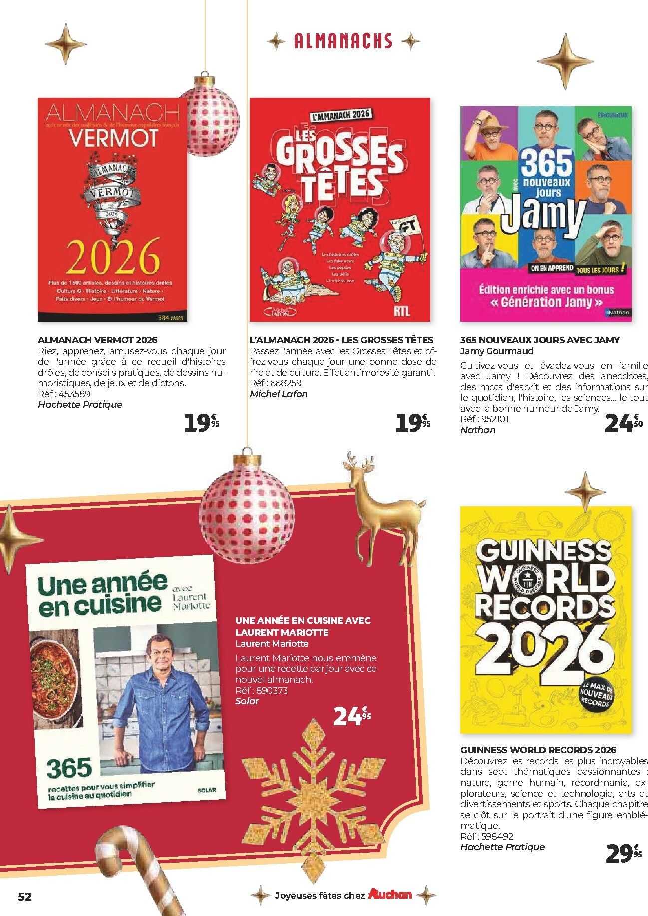 auchan - Catalogue Auchan - Un Noël d'histoires et d'émotions valable du 05/11 au 24/12 - page: 52