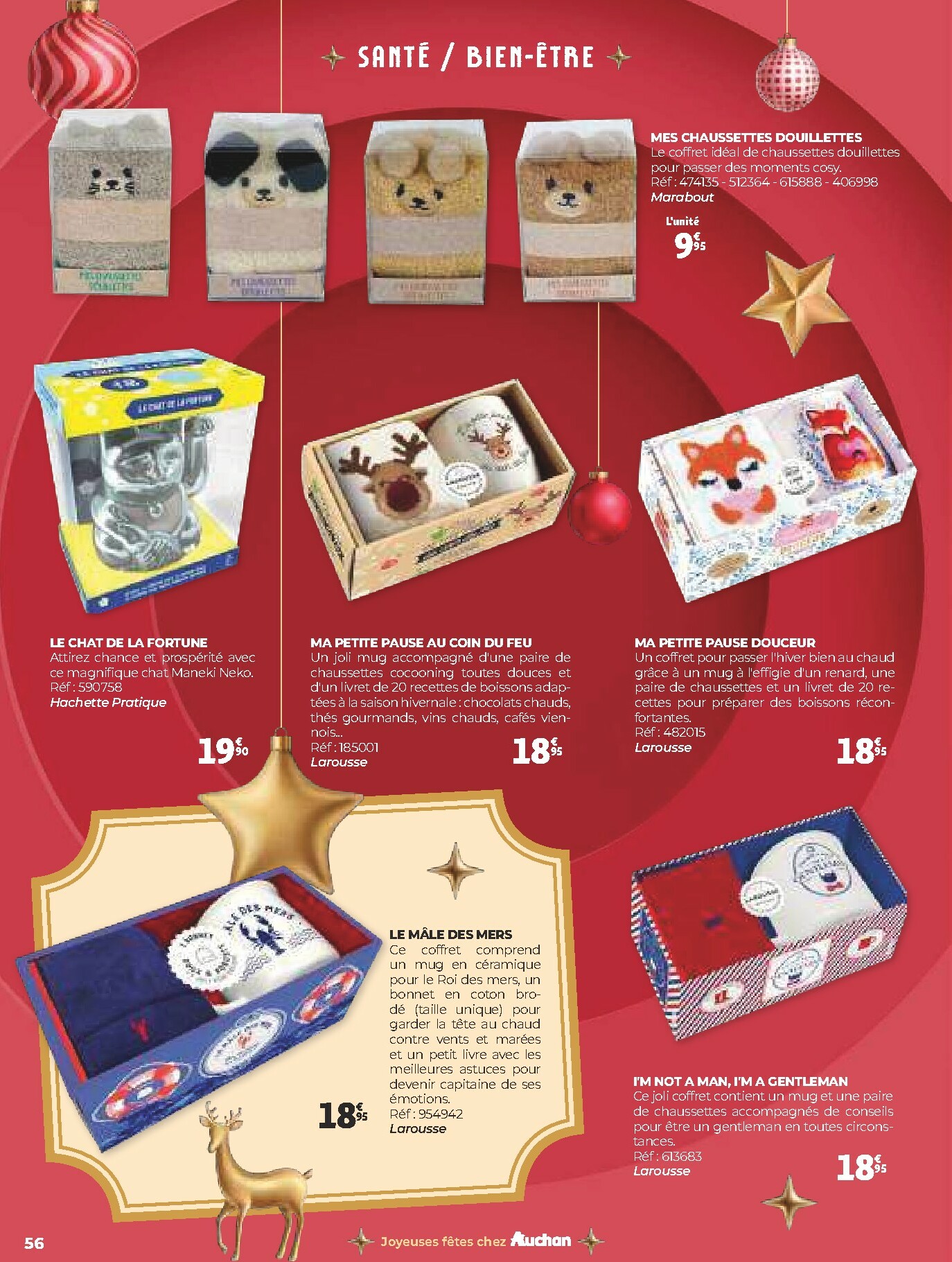 auchan - Catalogue Auchan - Un Noël d'histoires et d'émotions valable du 05/11 au 24/12 - page: 56