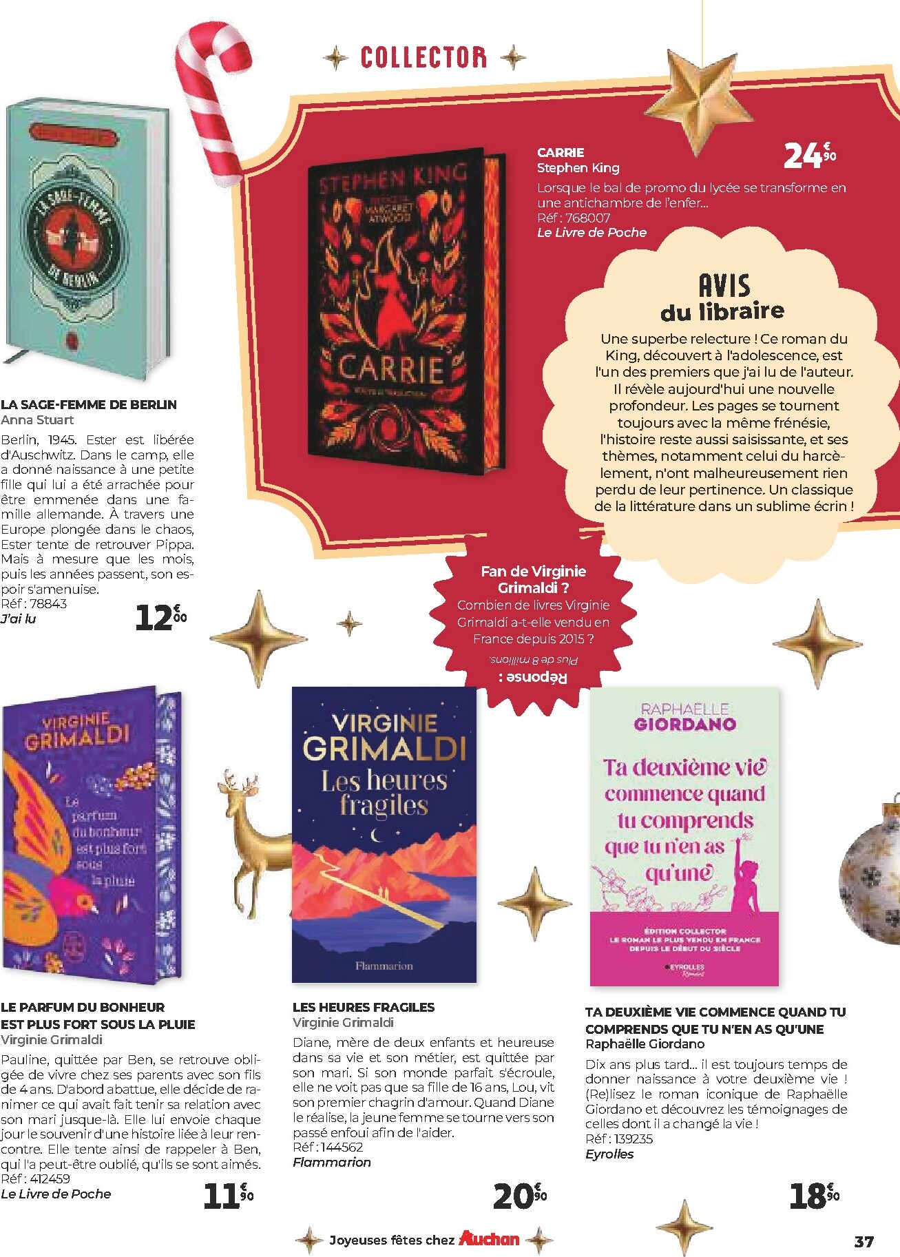 auchan - Catalogue Auchan - Un Noël d'histoires et d'émotions valable du 05/11 au 24/12 - page: 37