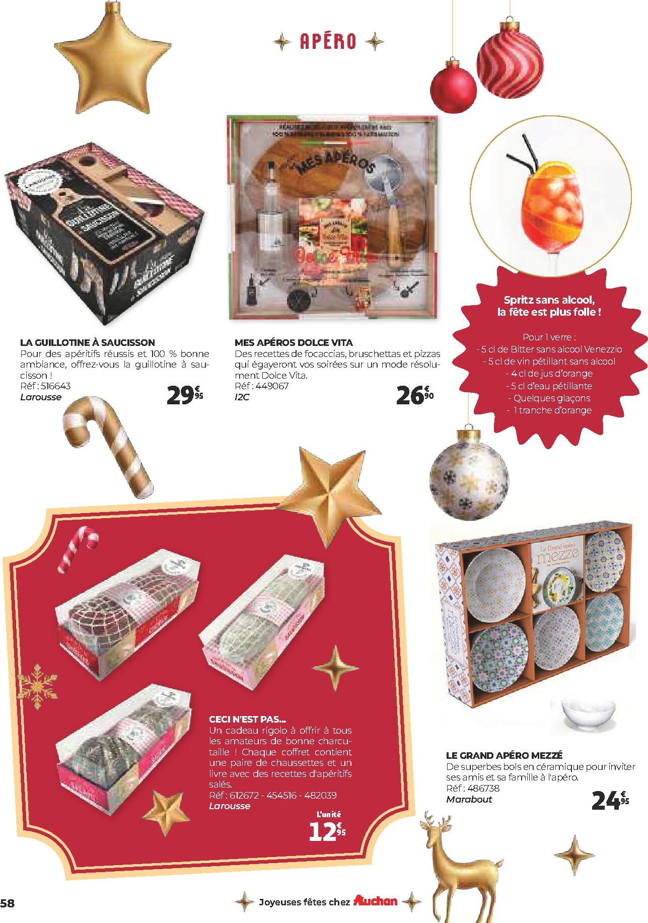 auchan - Catalogue Auchan - Un Noël d'histoires et d'émotions valable du 05/11 au 24/12 - page: 58