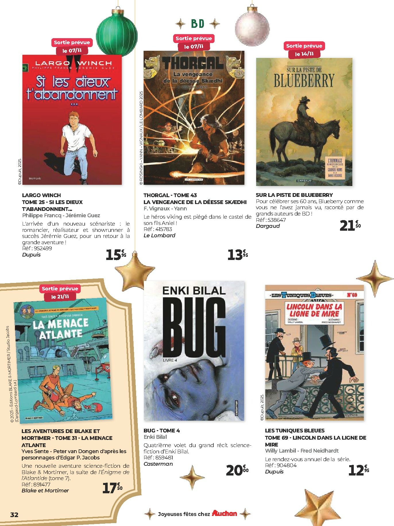 auchan - Catalogue Auchan - Un Noël d'histoires et d'émotions valable du 05/11 au 24/12 - page: 32