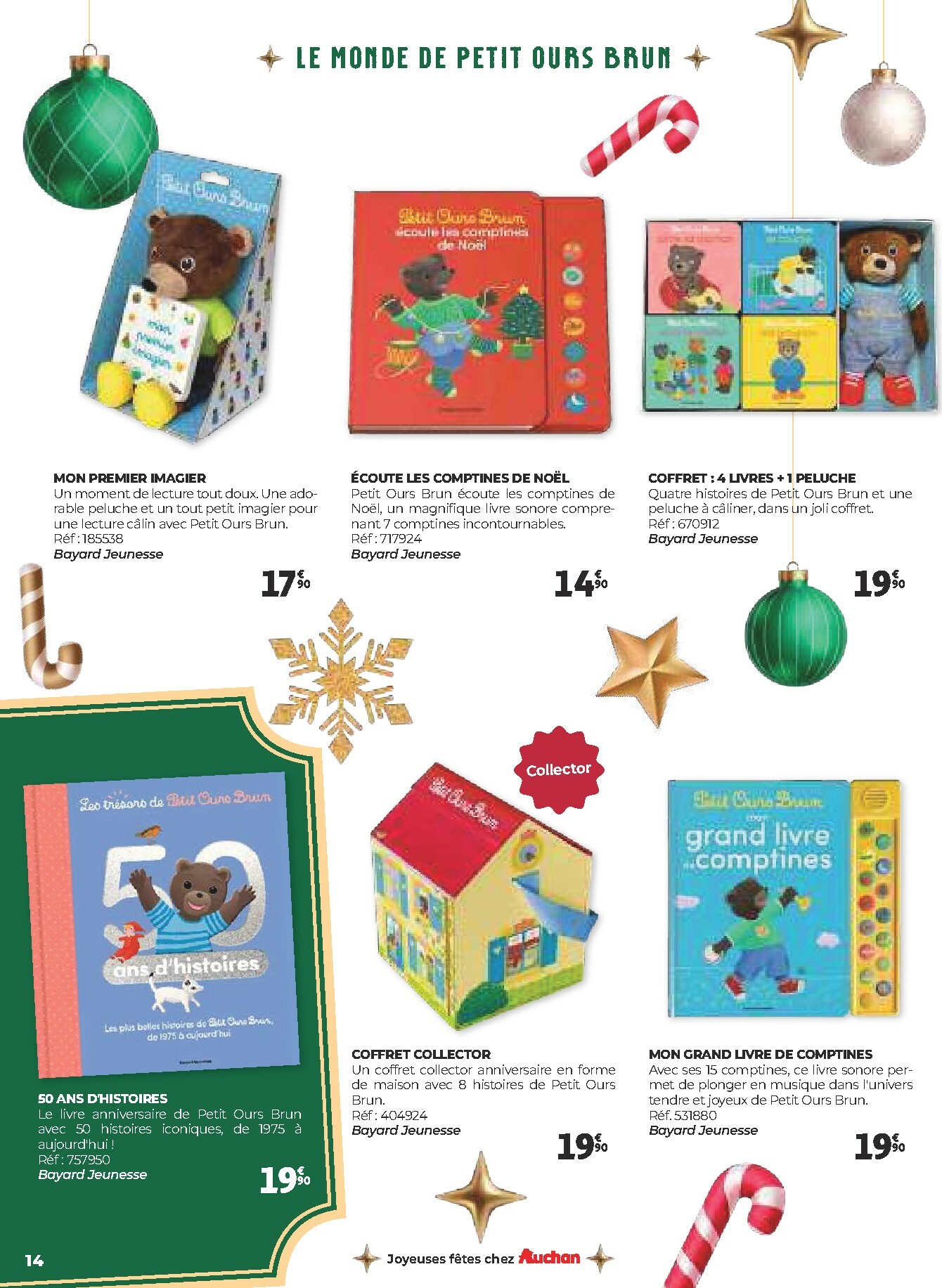 auchan - Catalogue Auchan - Un Noël d'histoires et d'émotions valable du 05/11 au 24/12 - page: 14