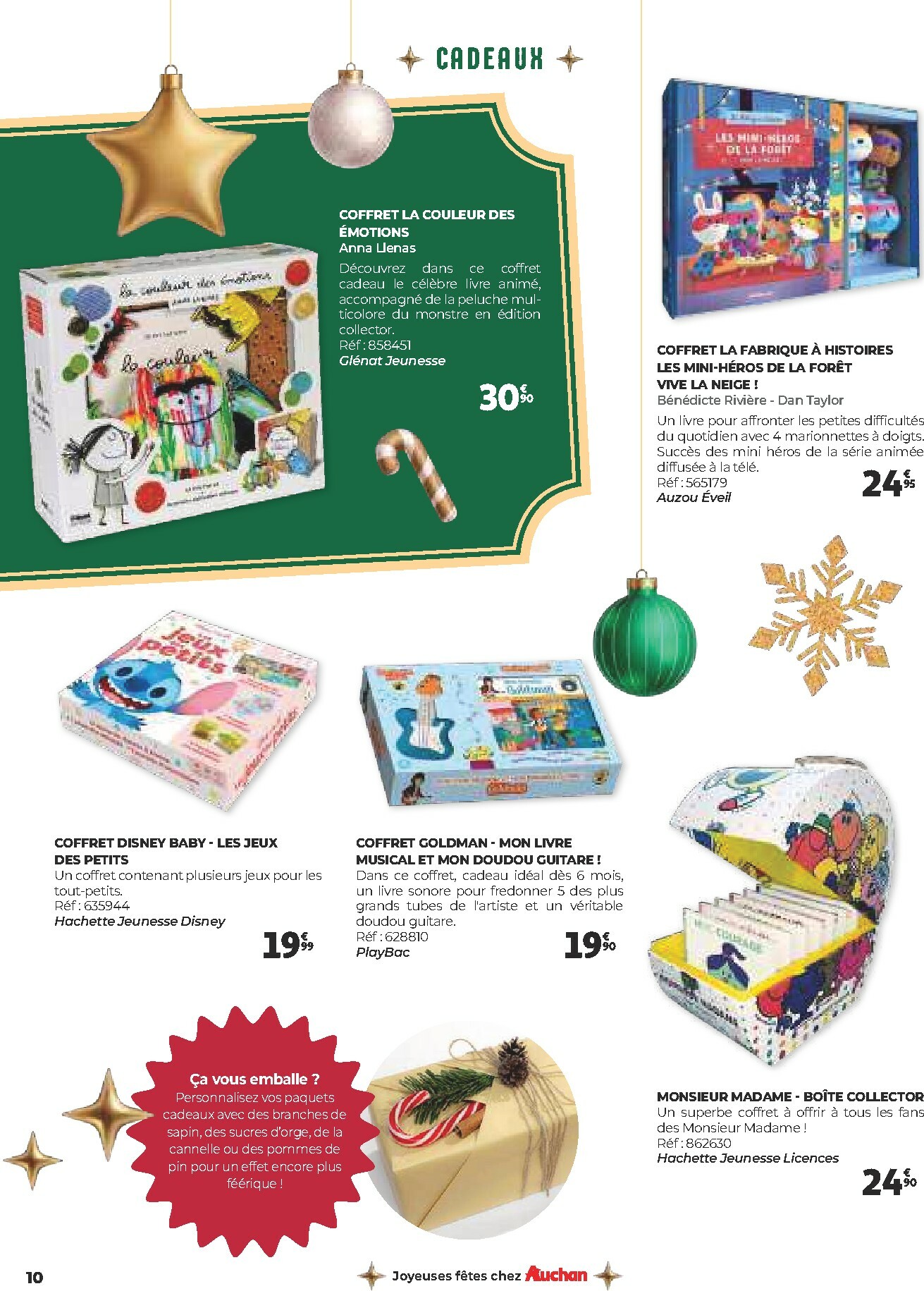 auchan - Catalogue Auchan - Un Noël d'histoires et d'émotions valable du 05/11 au 24/12 - page: 10