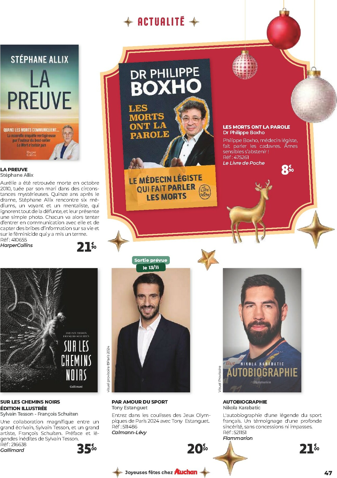 auchan - Catalogue Auchan - Un Noël d'histoires et d'émotions valable du 05/11 au 24/12 - page: 47
