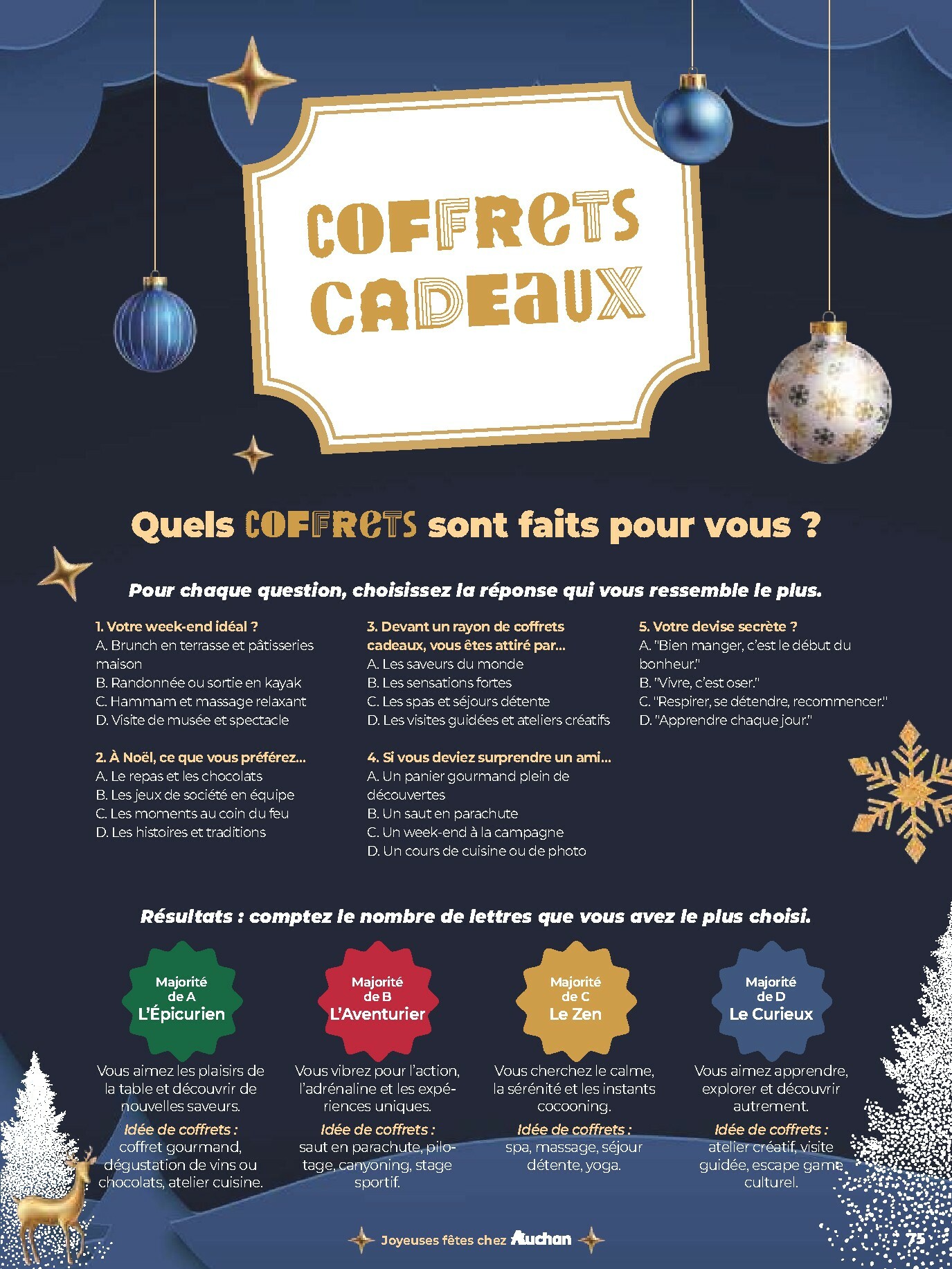 auchan - Catalogue Auchan - Un Noël d'histoires et d'émotions valable du 05/11 au 24/12 - page: 75