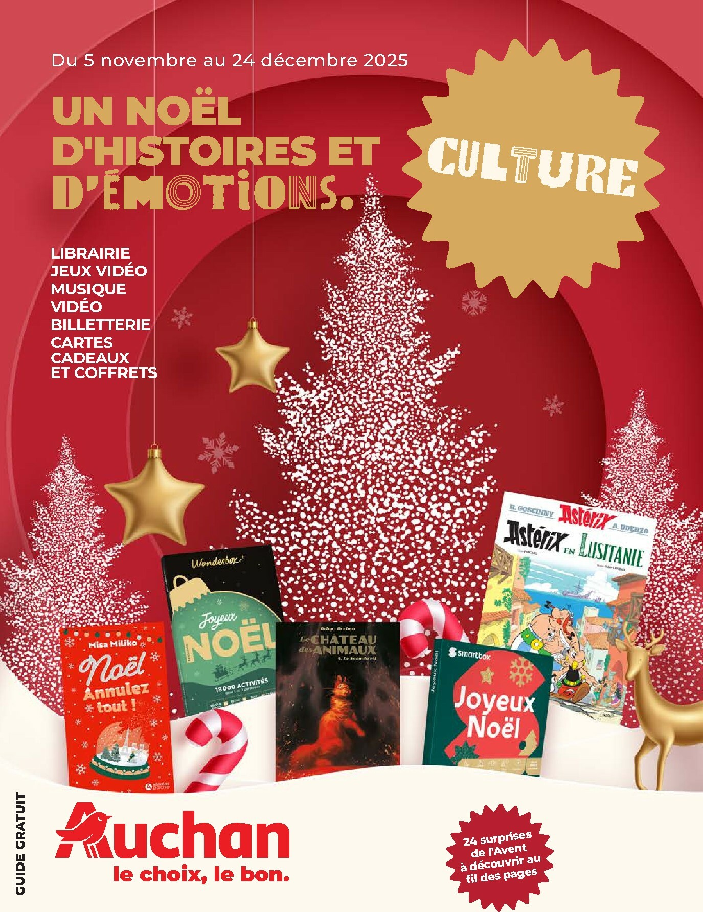 auchan - Catalogue Auchan - Un Noël d'histoires et d'émotions valable du 05/11 au 24/12