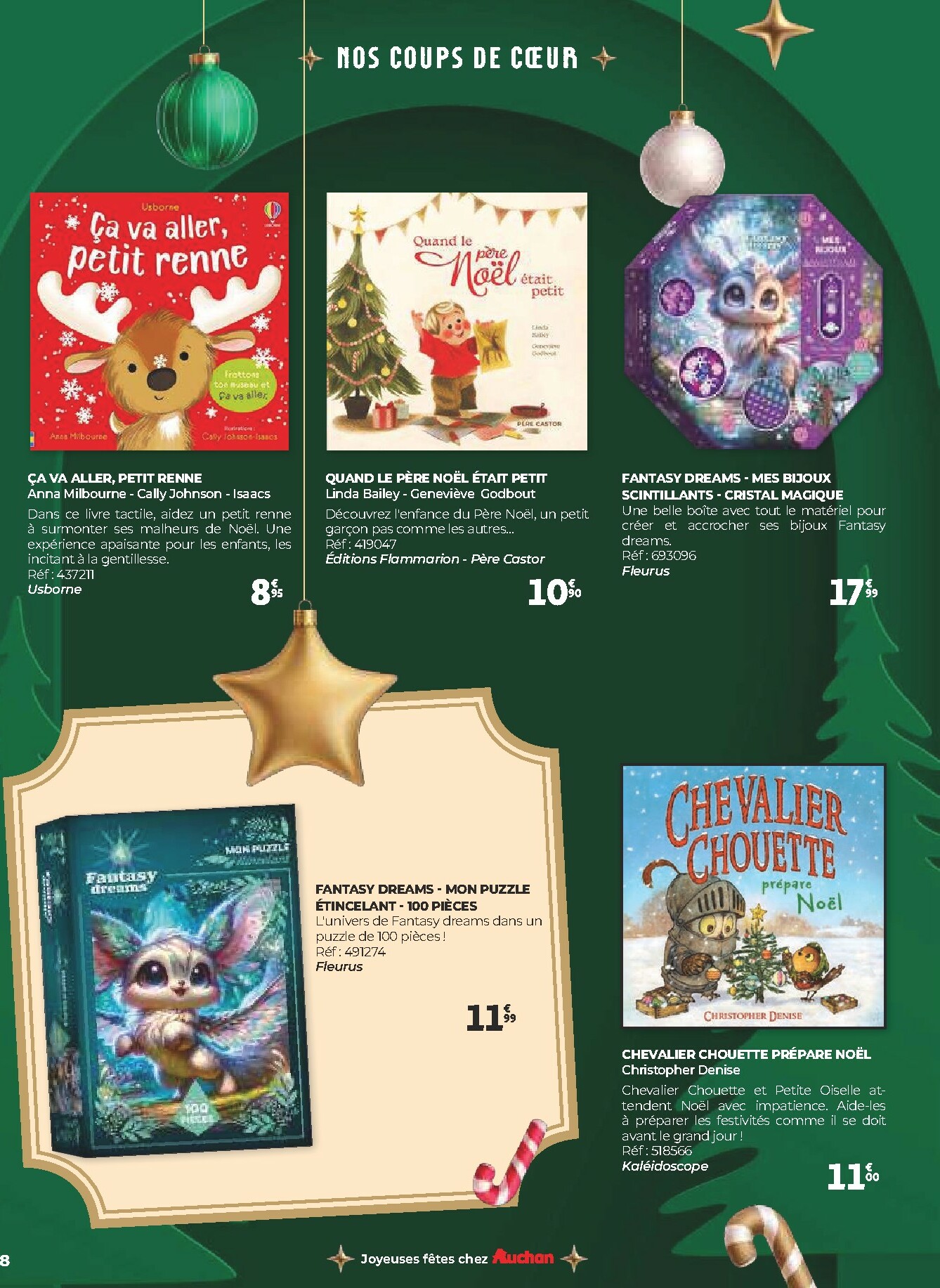 auchan - Catalogue Auchan - Un Noël d'histoires et d'émotions valable du 05/11 au 24/12 - page: 8