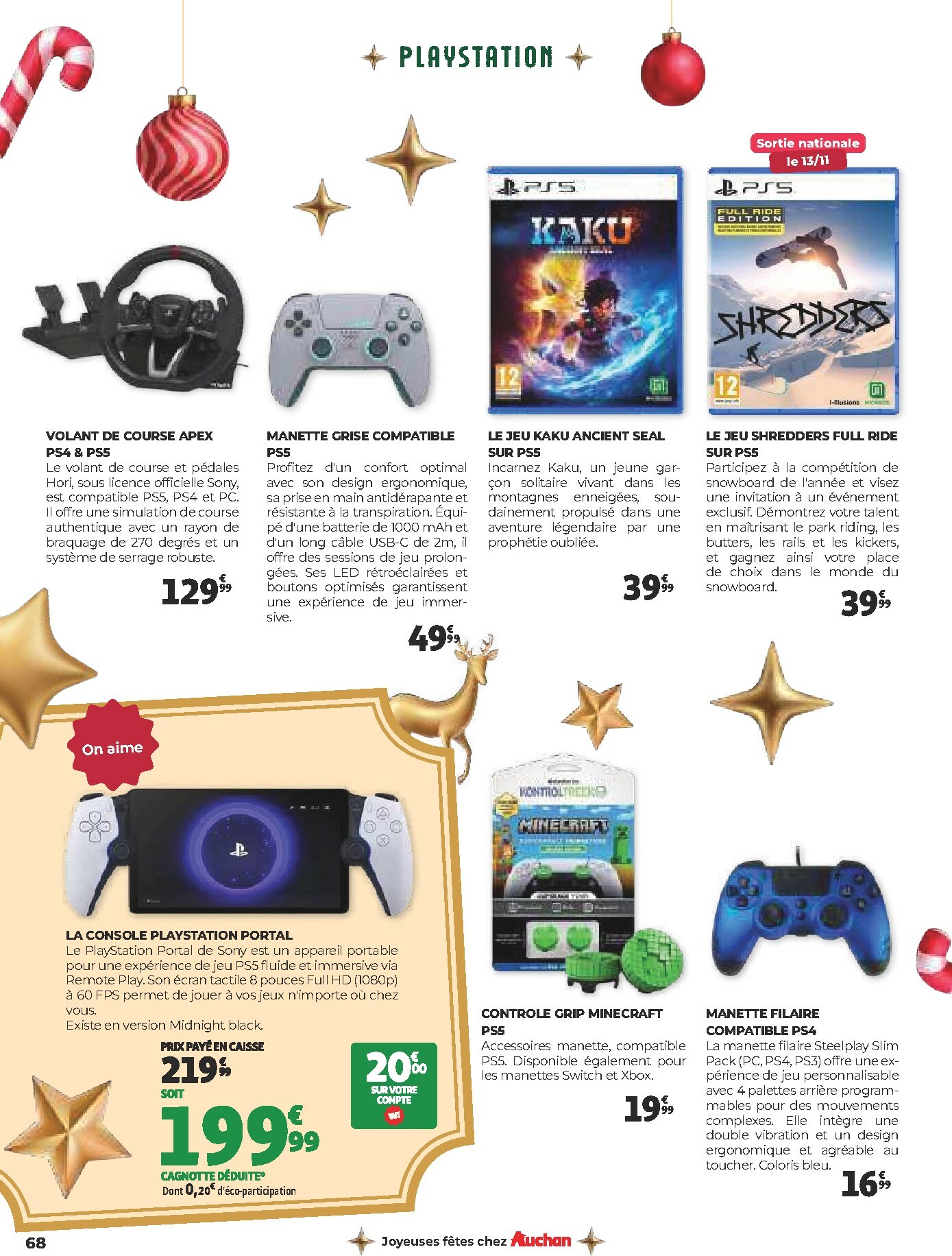 auchan - Catalogue Auchan - Un Noël d'histoires et d'émotions valable du 05/11 au 24/12 - page: 68