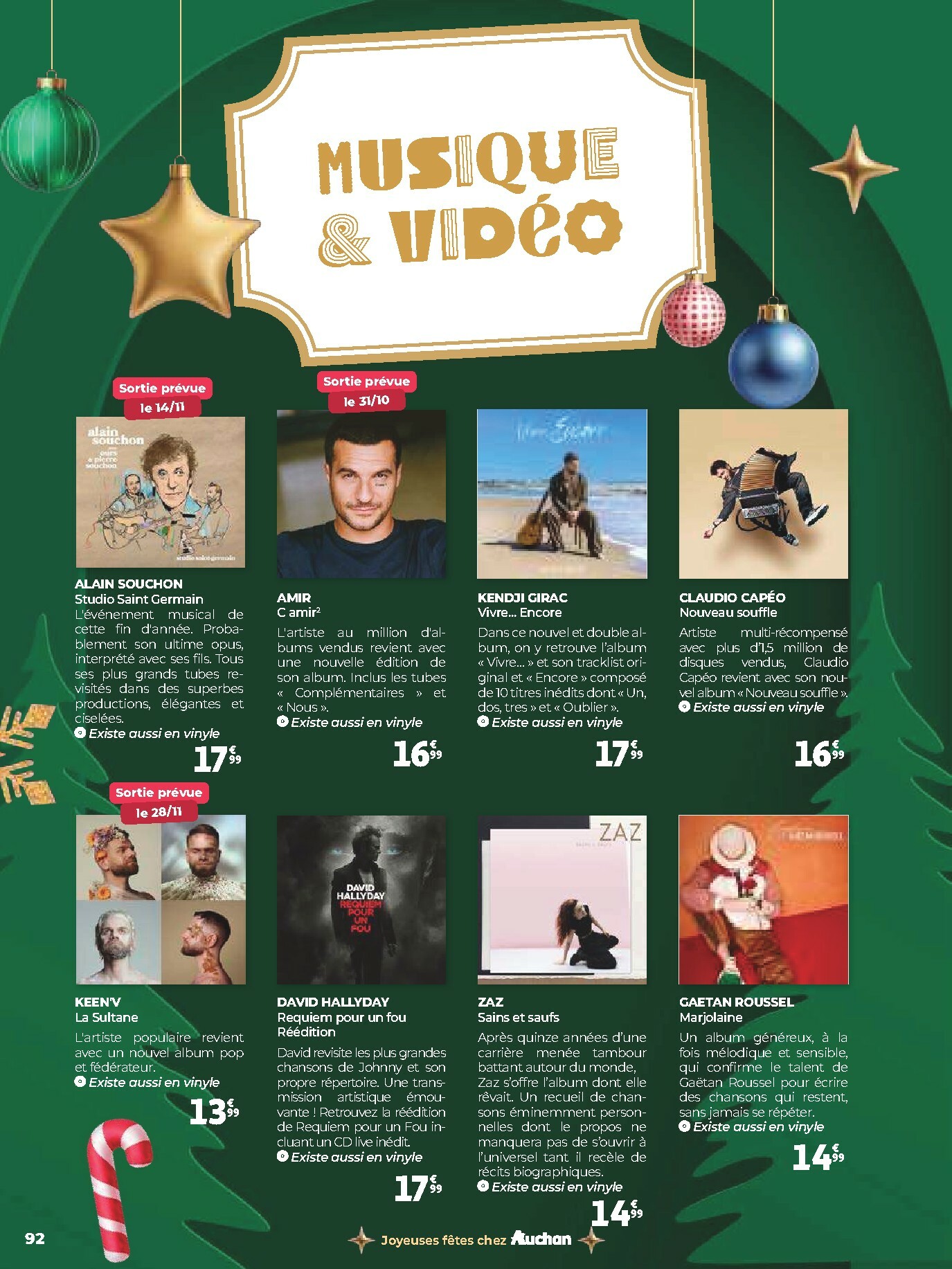 auchan - Catalogue Auchan - Un Noël d'histoires et d'émotions valable du 05/11 au 24/12 - page: 92