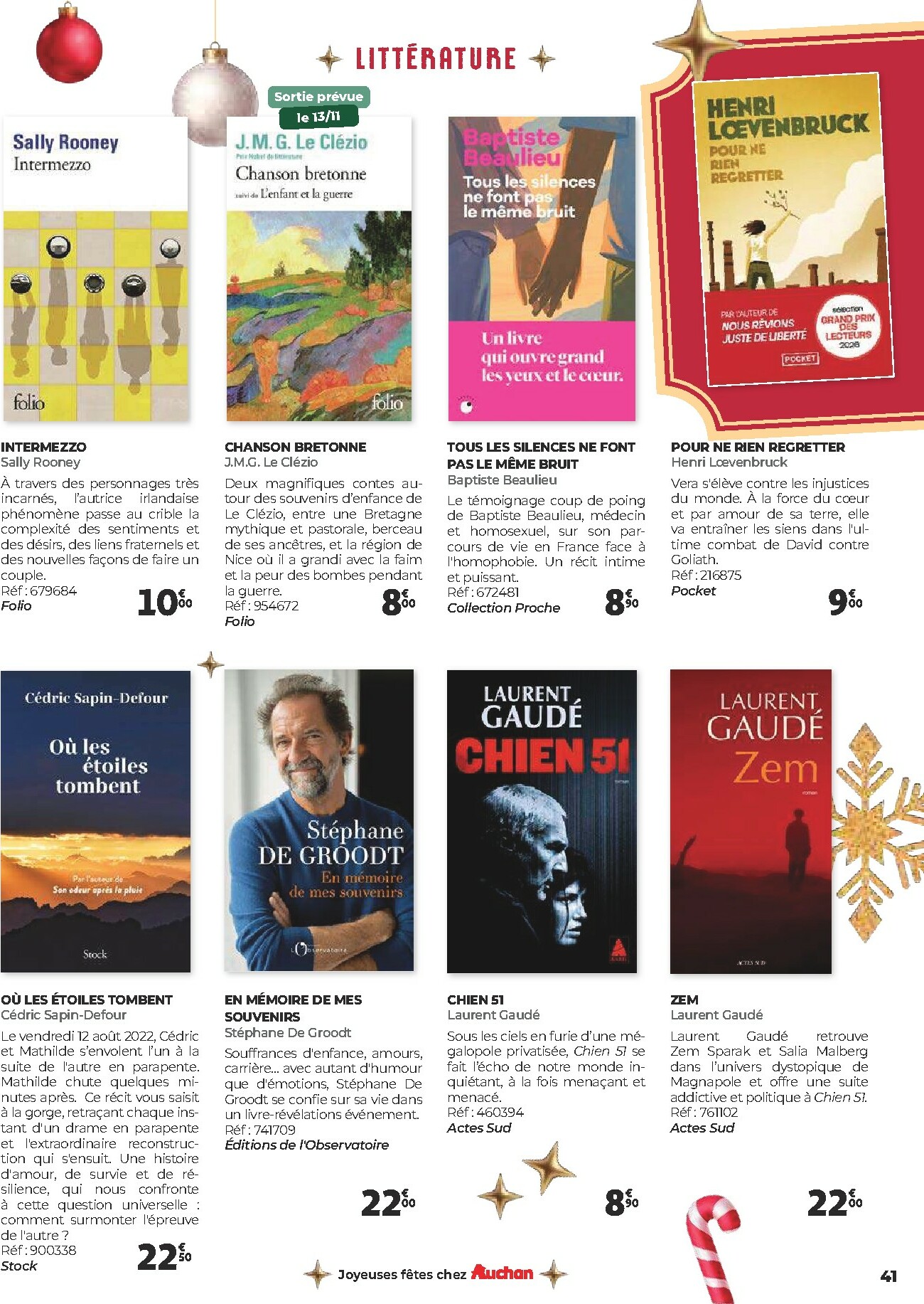 auchan - Catalogue Auchan - Un Noël d'histoires et d'émotions valable du 05/11 au 24/12 - page: 41