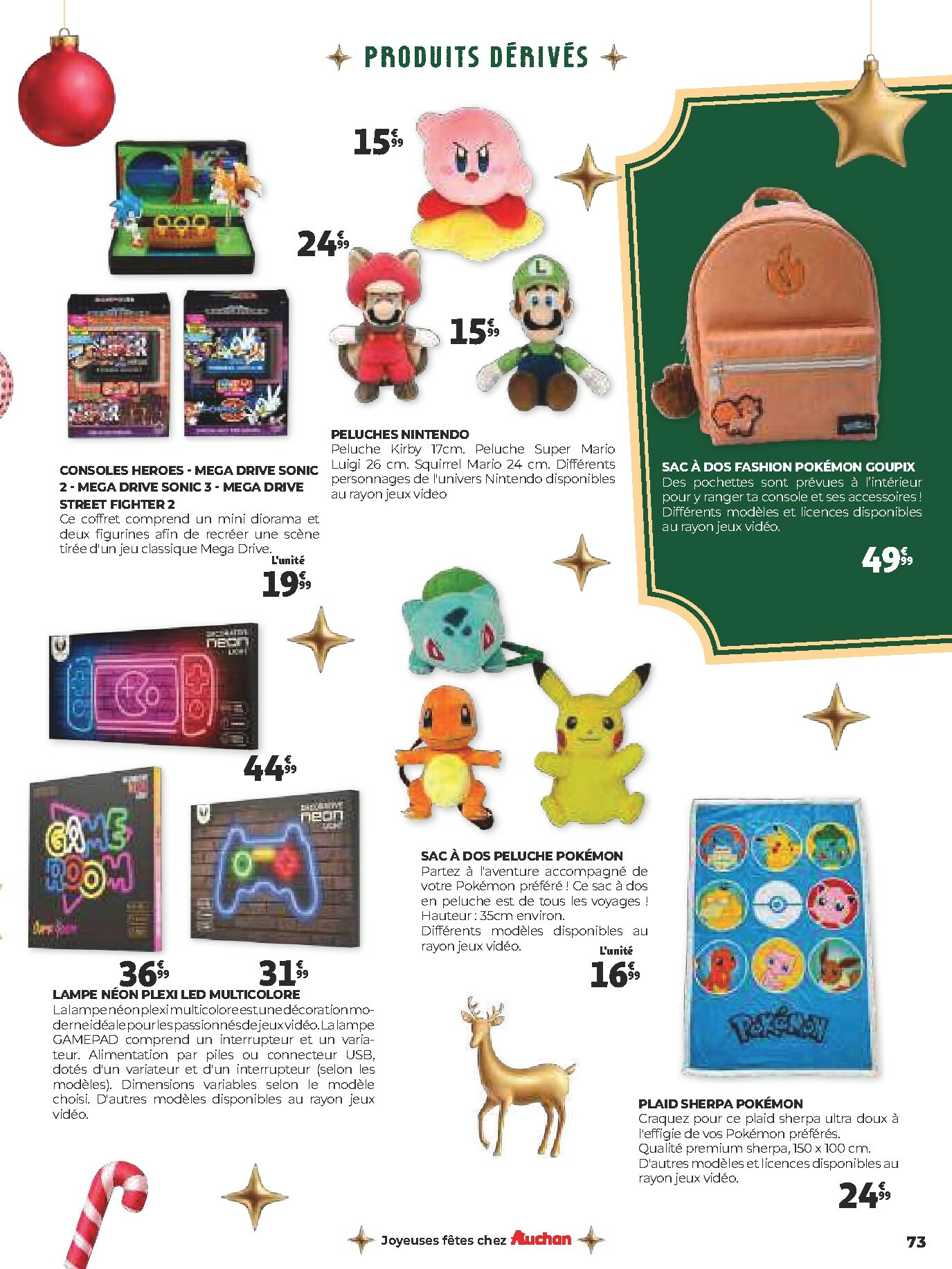 auchan - Catalogue Auchan - Un Noël d'histoires et d'émotions valable du 05/11 au 24/12 - page: 73