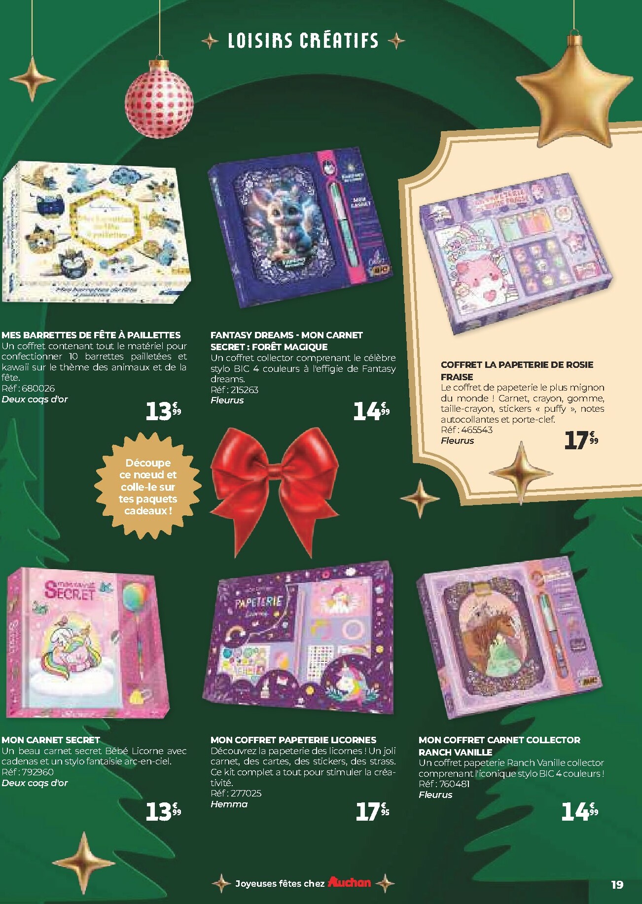 auchan - Catalogue Auchan - Un Noël d'histoires et d'émotions valable du 05/11 au 24/12 - page: 19