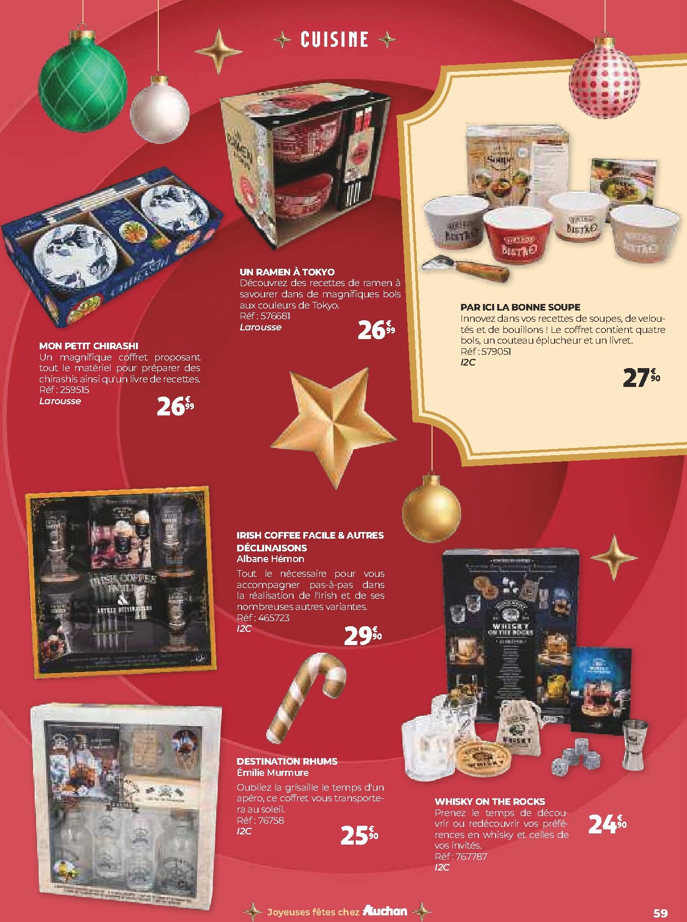 auchan - Catalogue Auchan - Un Noël d'histoires et d'émotions valable du 05/11 au 24/12 - page: 59