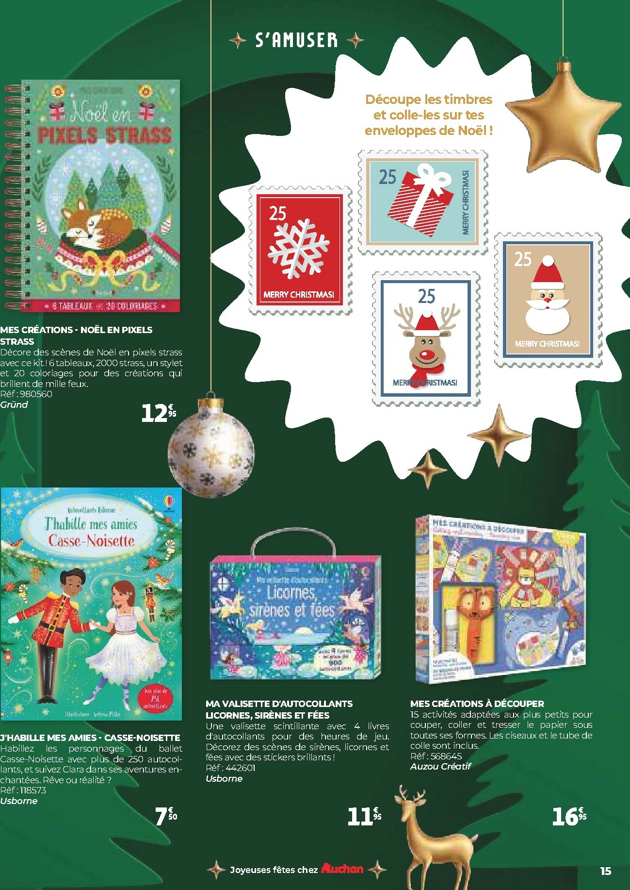 auchan - Catalogue Auchan - Un Noël d'histoires et d'émotions valable du 05/11 au 24/12 - page: 15