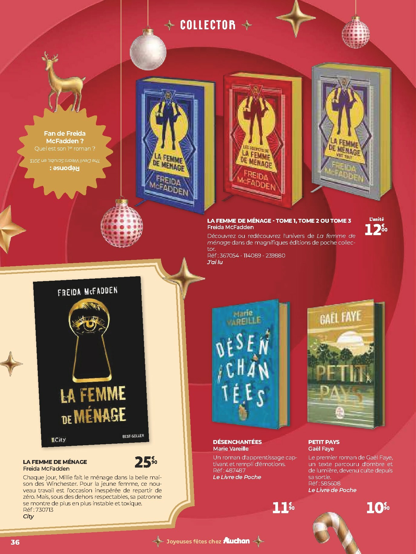 auchan - Catalogue Auchan - Un Noël d'histoires et d'émotions valable du 05/11 au 24/12 - page: 36
