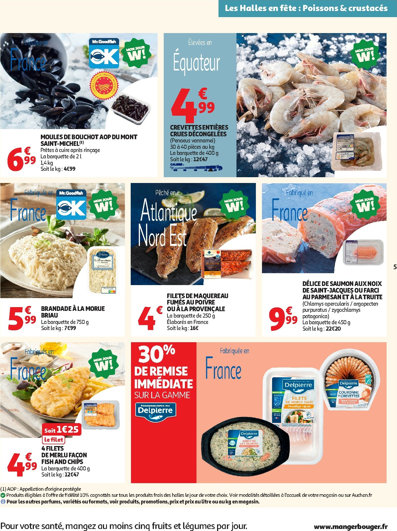 auchan - Catalogue Auchan Supermarché - 25 JOURS AUCHAN, ça continue dans votre super valable du 04/11 au 16/11 - page: 5