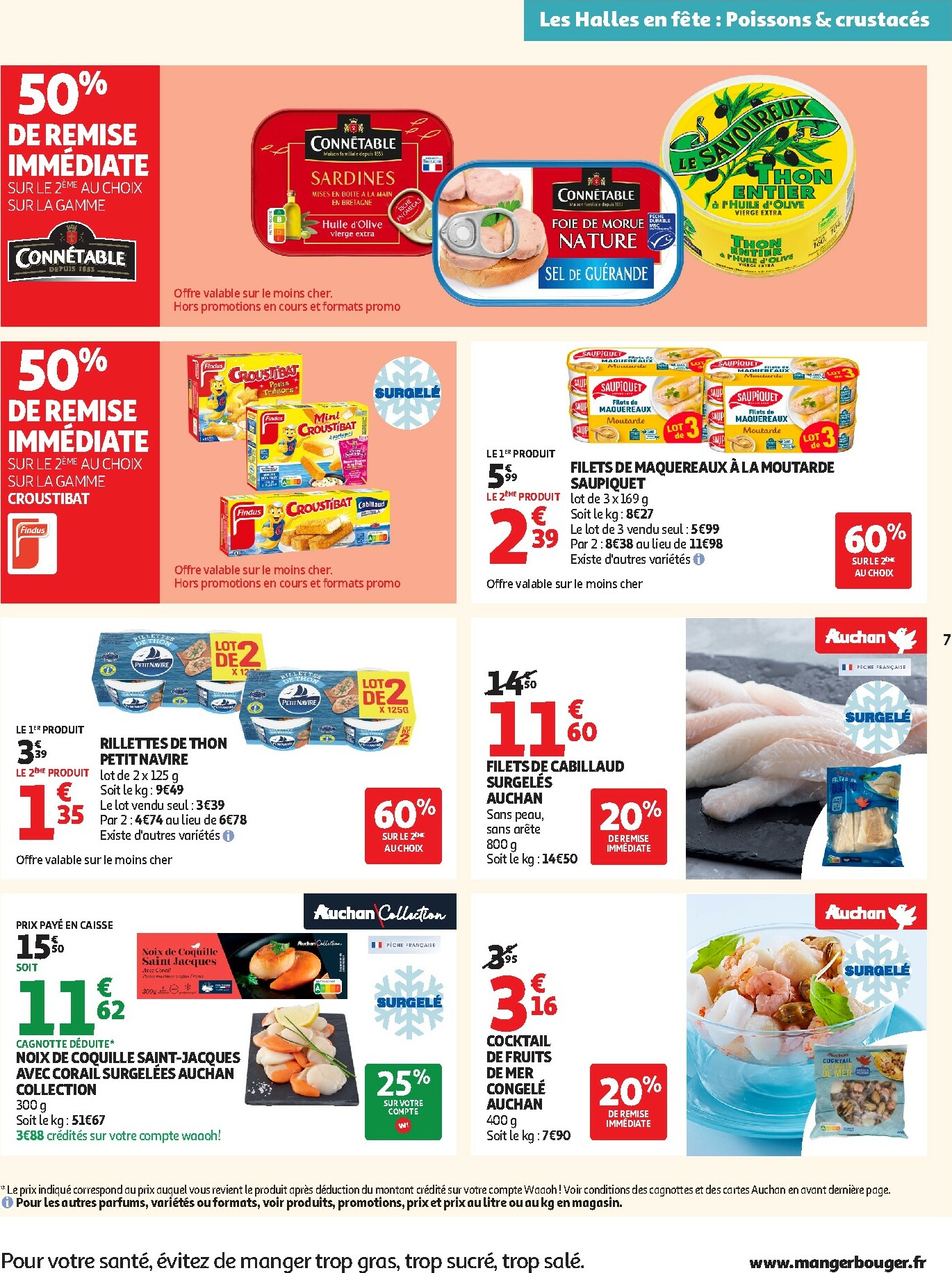 auchan - Catalogue Auchan Supermarché - 25 JOURS AUCHAN, ça continue dans votre super valable du 04/11 au 16/11 - page: 7