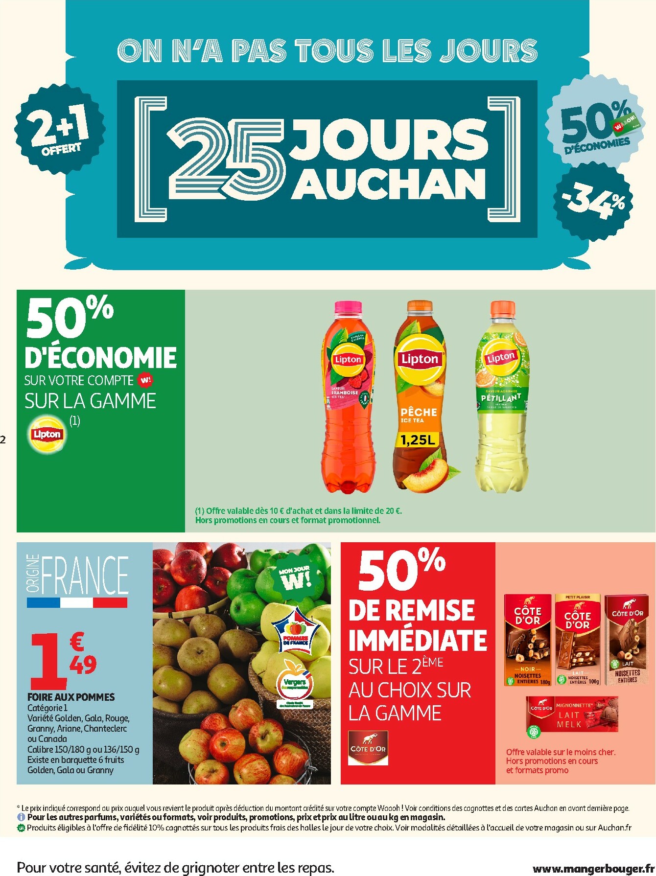 auchan - Catalogue Auchan Supermarché - 25 JOURS AUCHAN, ça continue dans votre super valable du 04/11 au 16/11 - page: 2