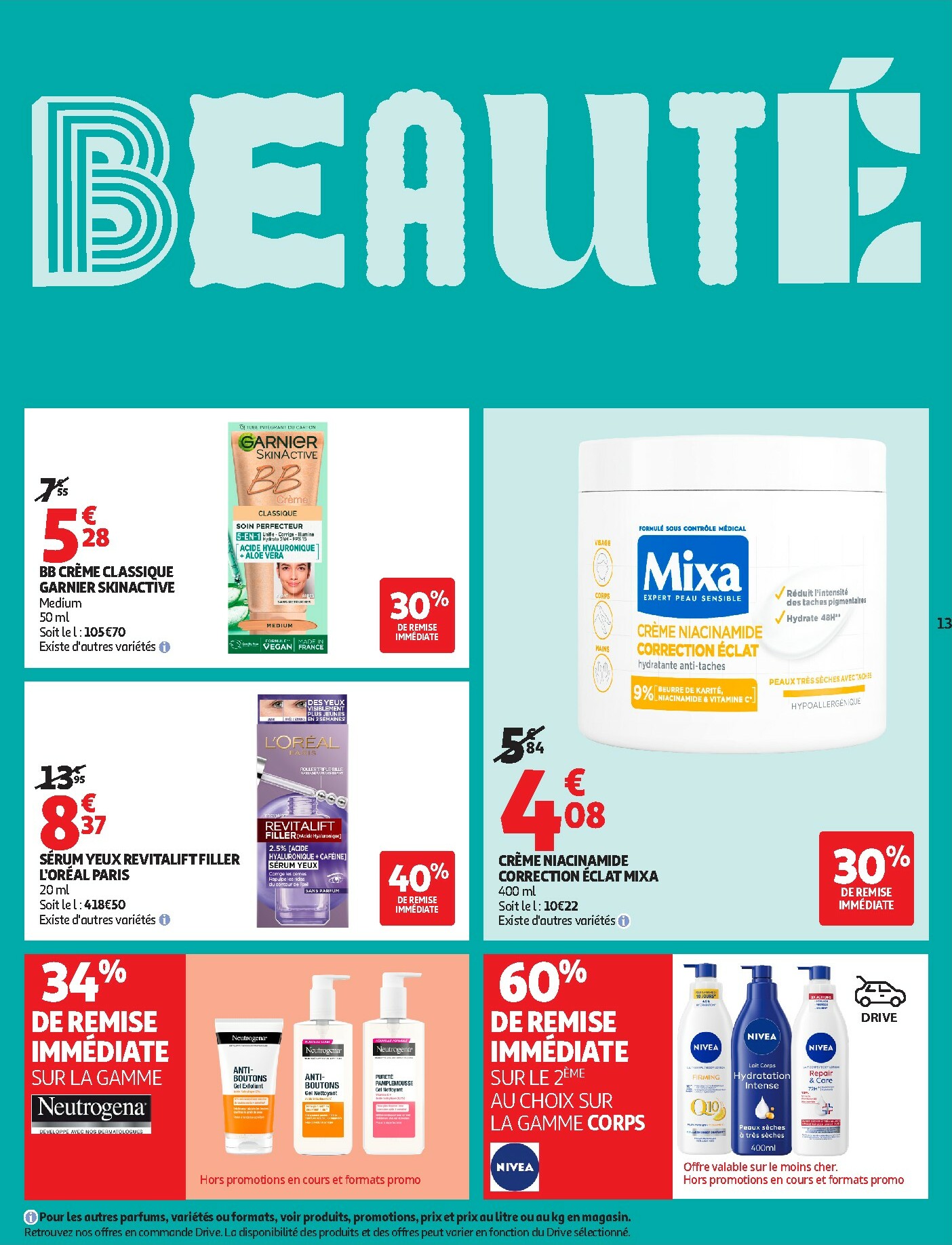auchan - Catalogue Auchan Supermarché - 25 JOURS AUCHAN, ça continue dans votre super valable du 04/11 au 16/11 - page: 13