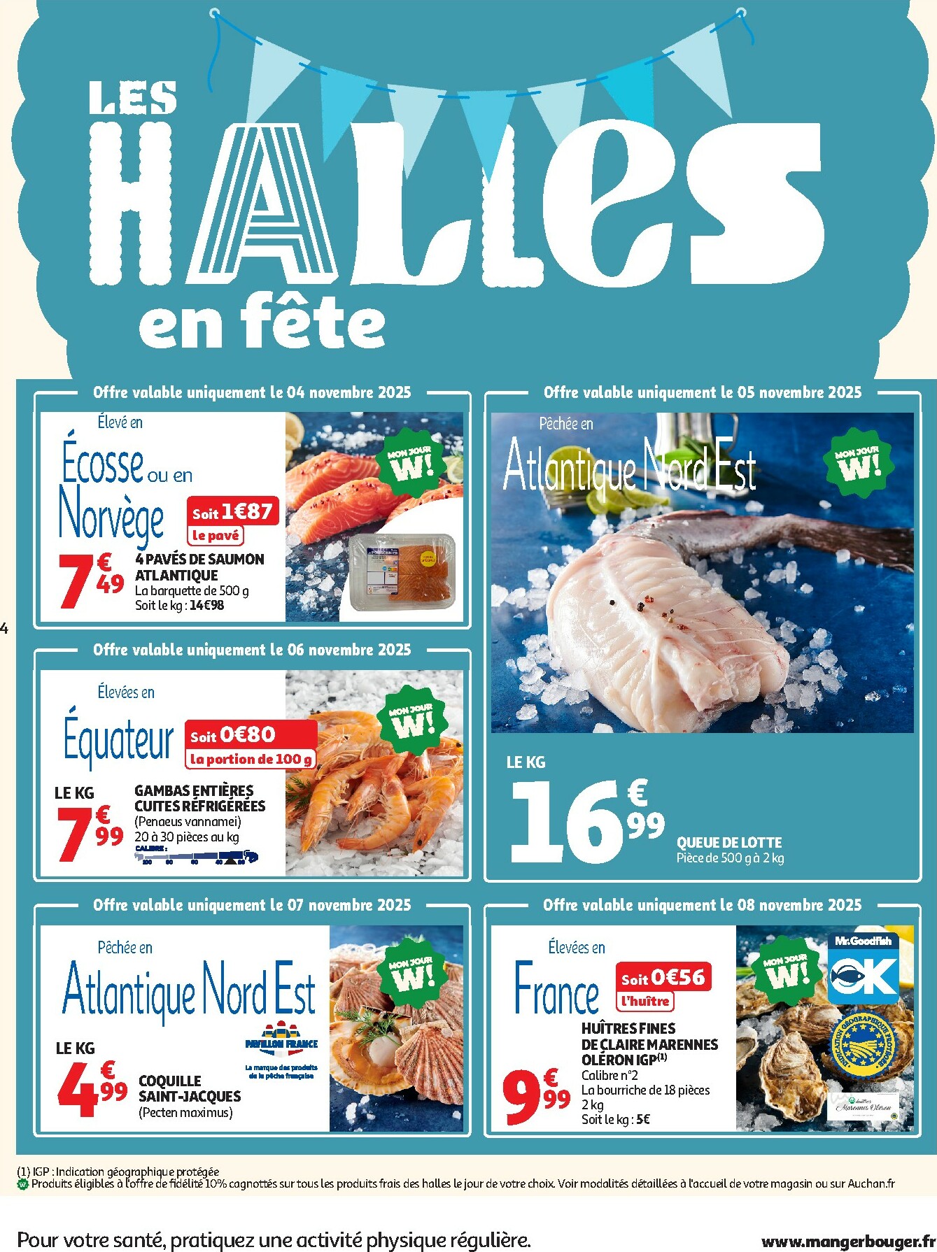 auchan - Catalogue Auchan Supermarché - 25 JOURS AUCHAN, ça continue dans votre super valable du 04/11 au 16/11 - page: 4