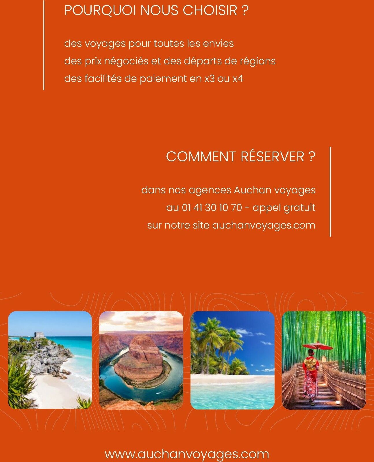 auchan - Catalogue Auchan - Voyages : évasion d'automne valable du 01/11 au 30/11 - page: 10