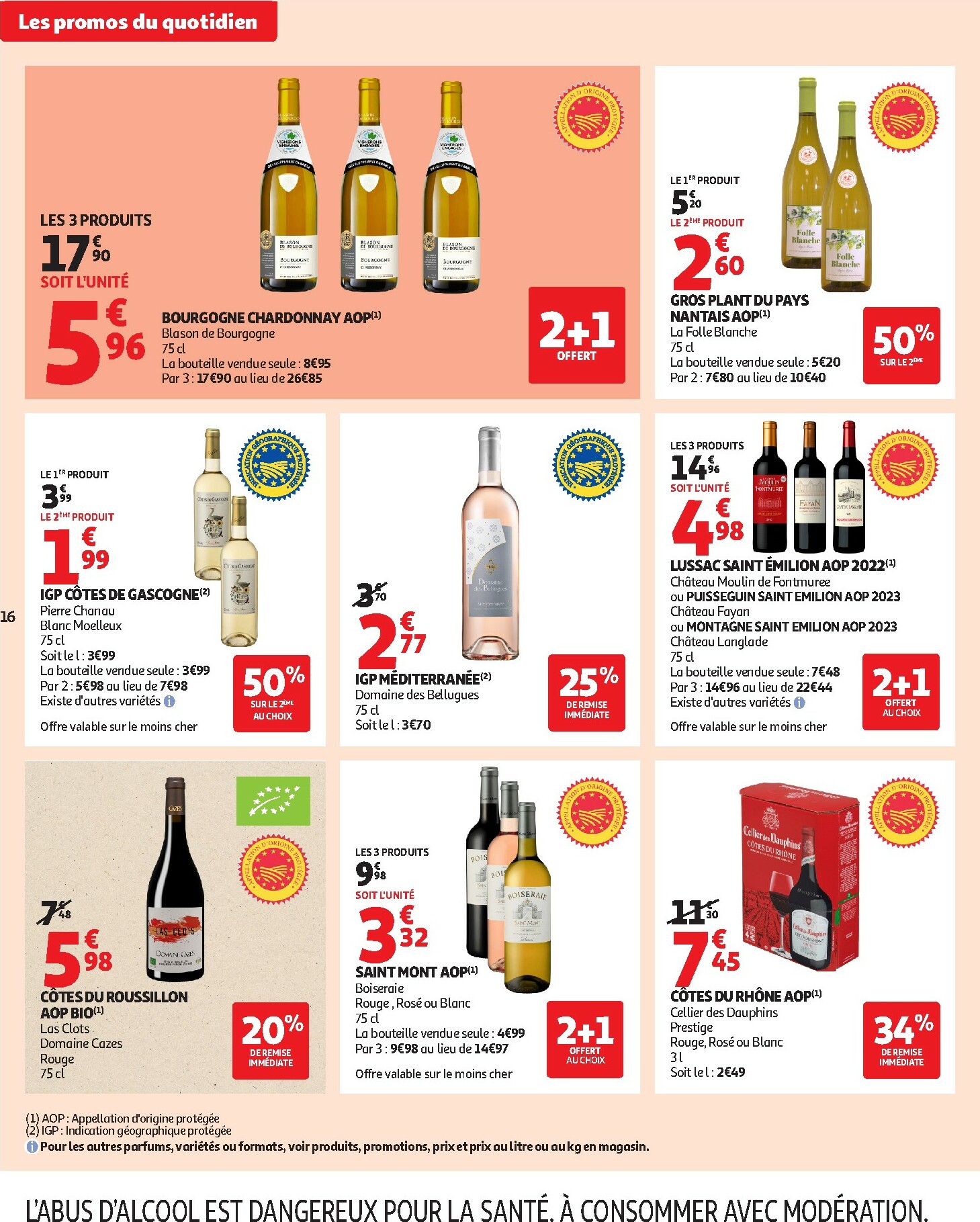 auchan - Catalogue Auchan - 25 JOURS AUCHAN, ça continue valable du 04/11 au 16/11 - page: 16