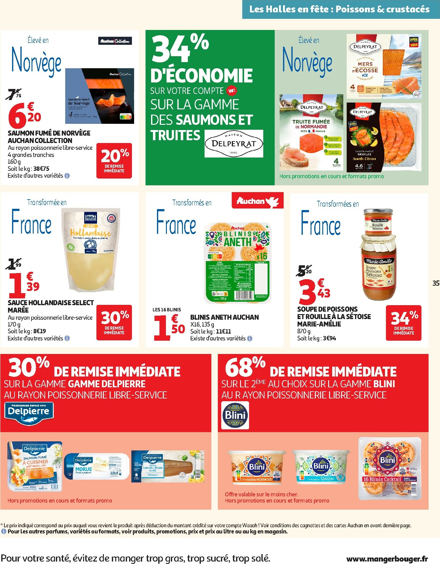 auchan - Catalogue Auchan - 25 JOURS AUCHAN, ça continue valable du 04/11 au 16/11 - page: 35