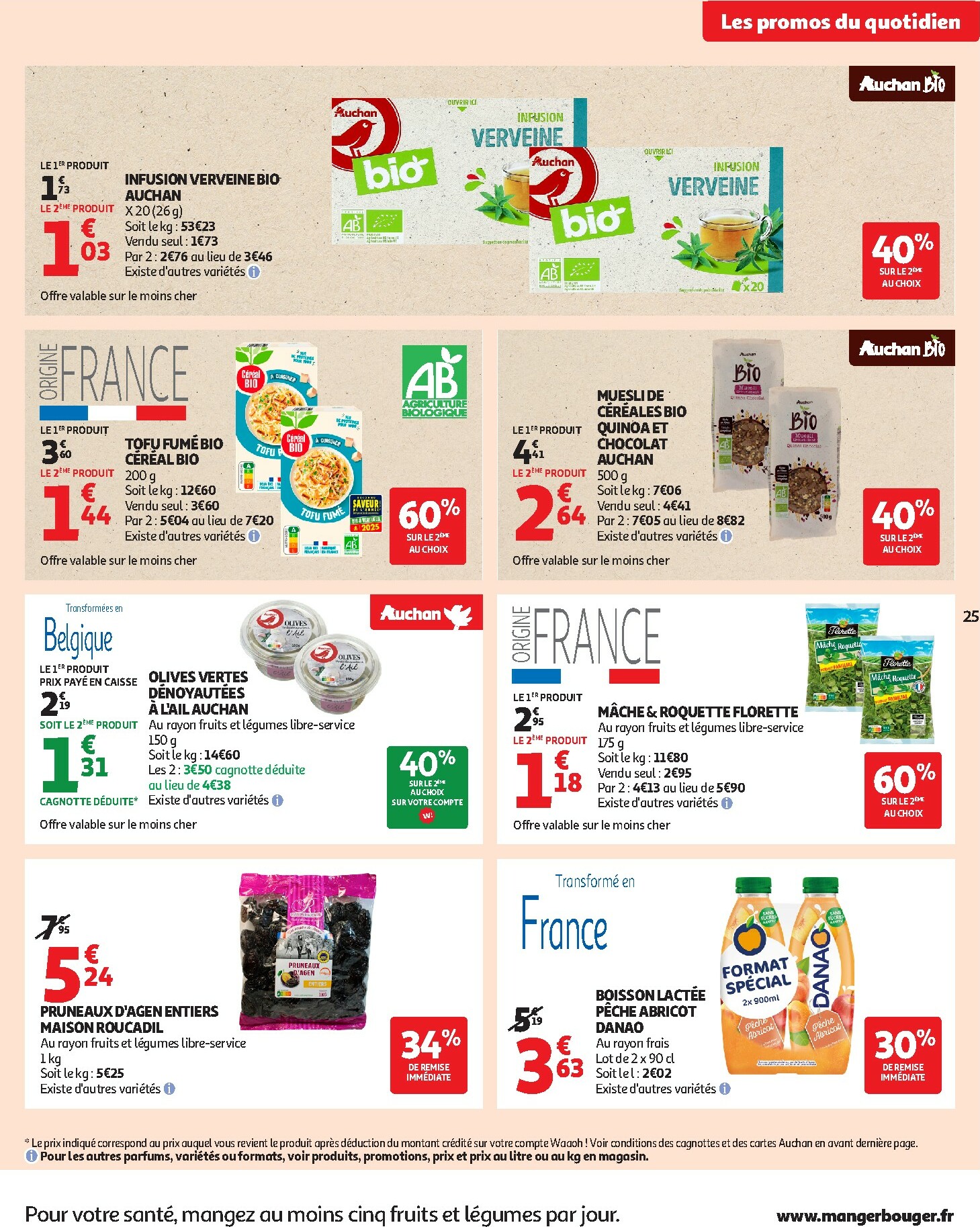 auchan - Catalogue Auchan - 25 JOURS AUCHAN, ça continue valable du 04/11 au 16/11 - page: 25